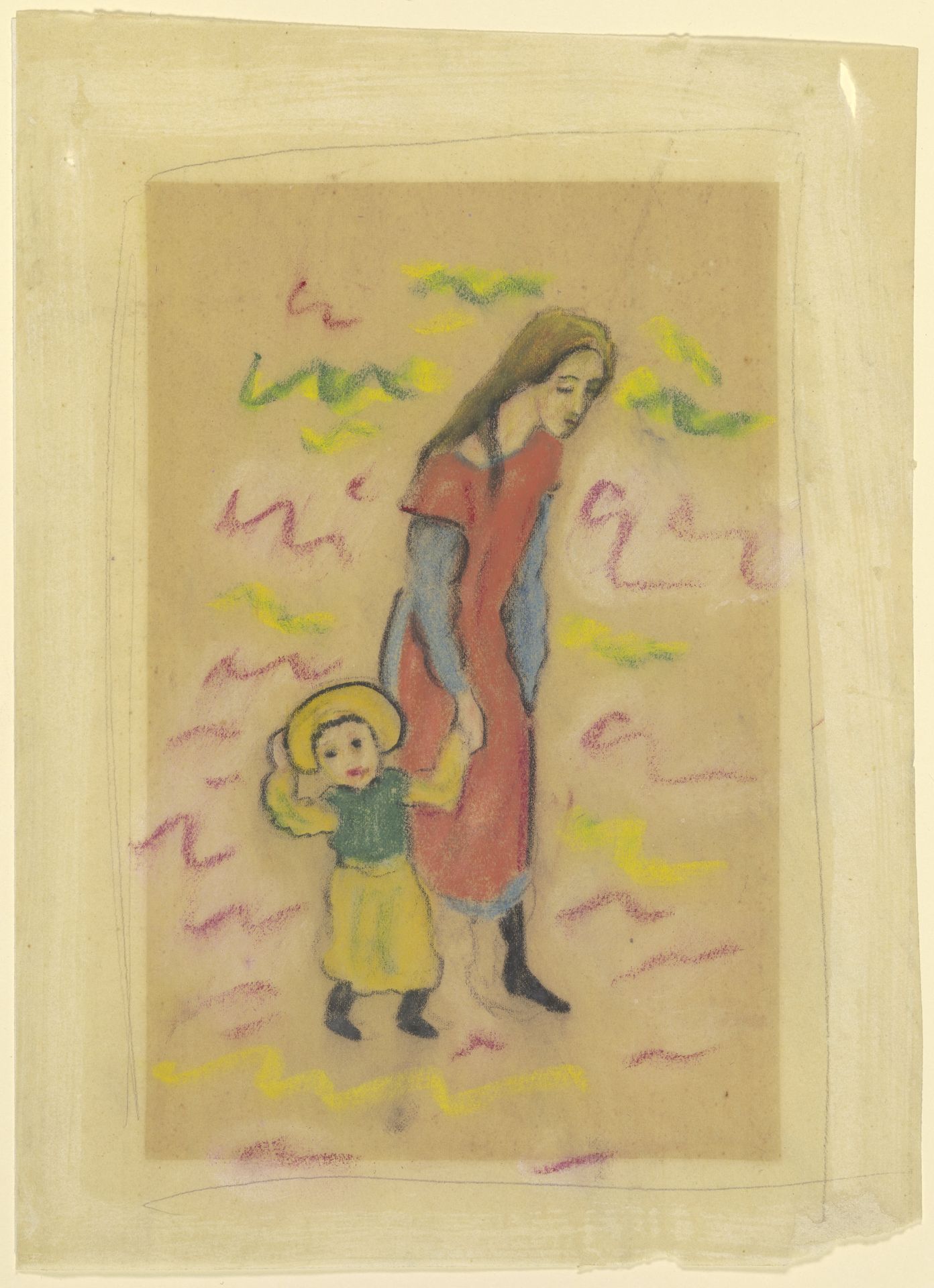 Two children by August Macke