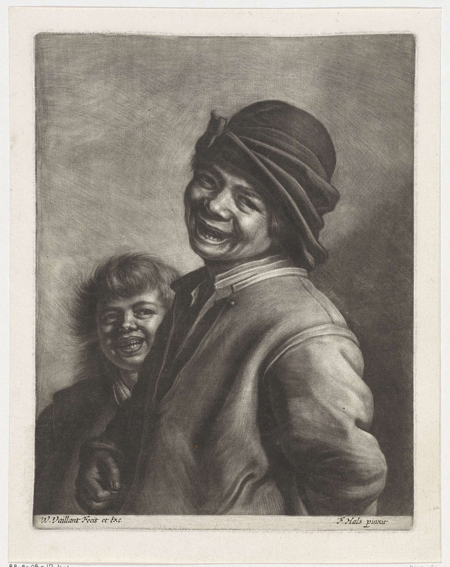 Twee lachende jongens by Wallerant Vaillant