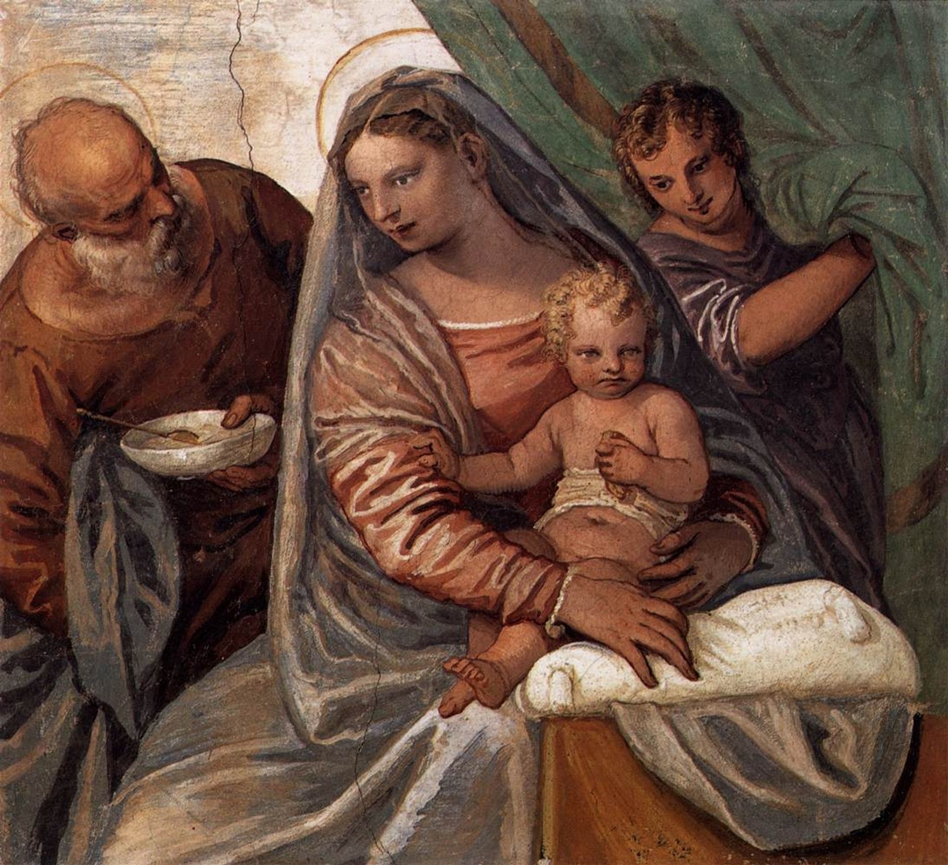 The Holy Family by Paolo Veronese