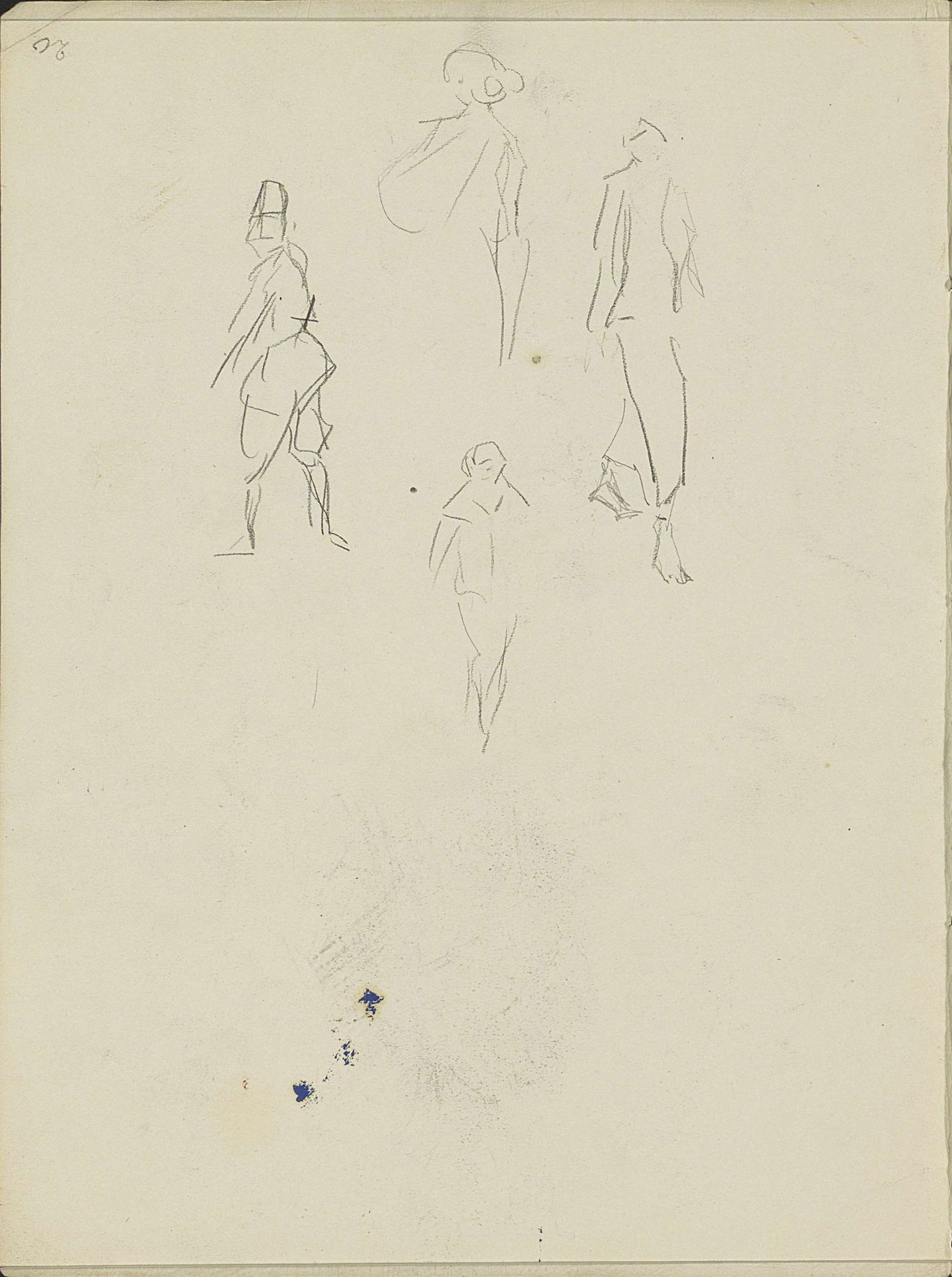 Staande figuren by Isaac Israels