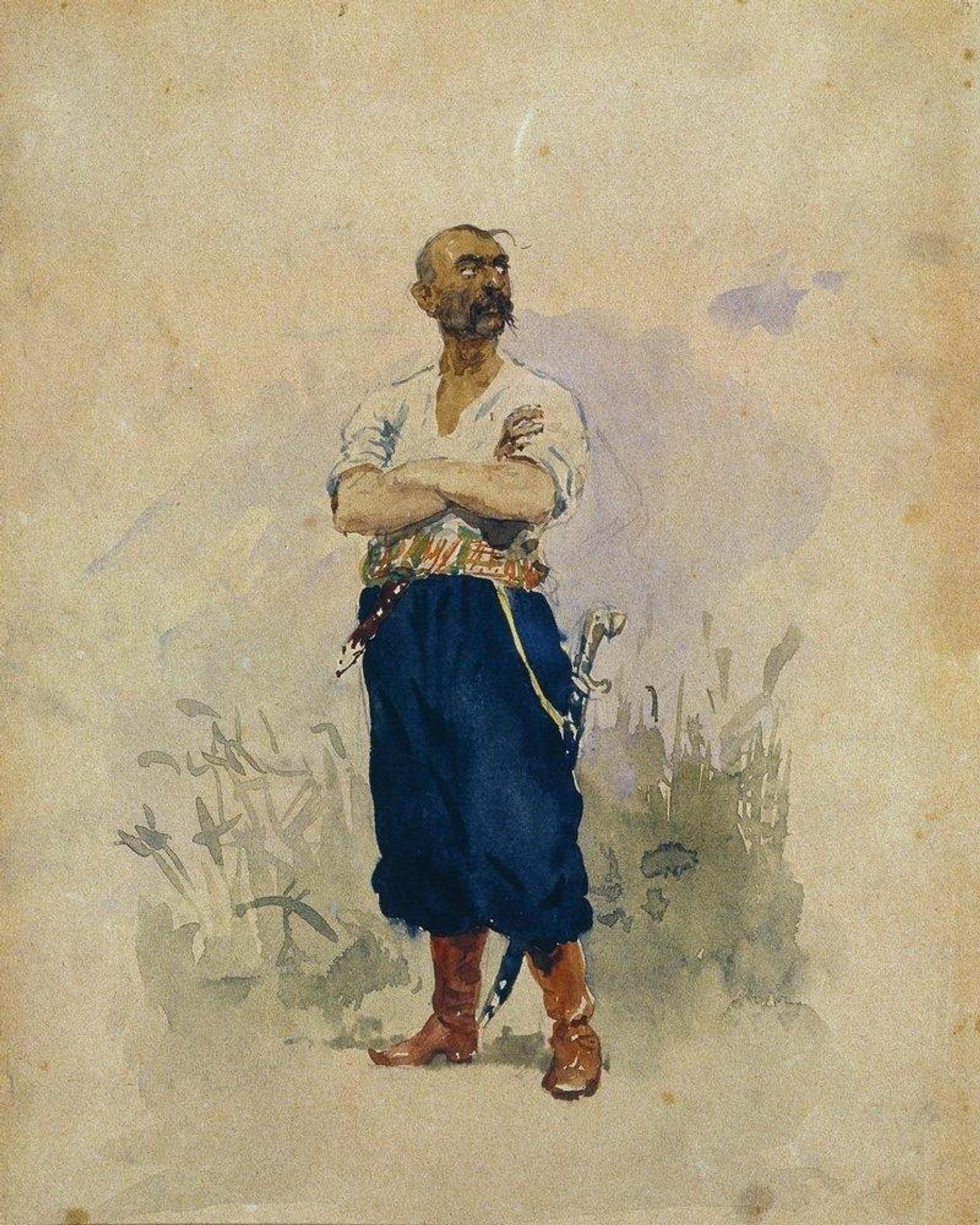 Zaporozhets by Ilya Repin