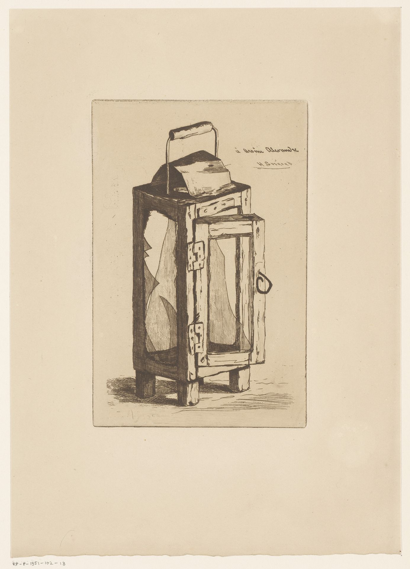 Lantaarn by Henri-Charles Guérard