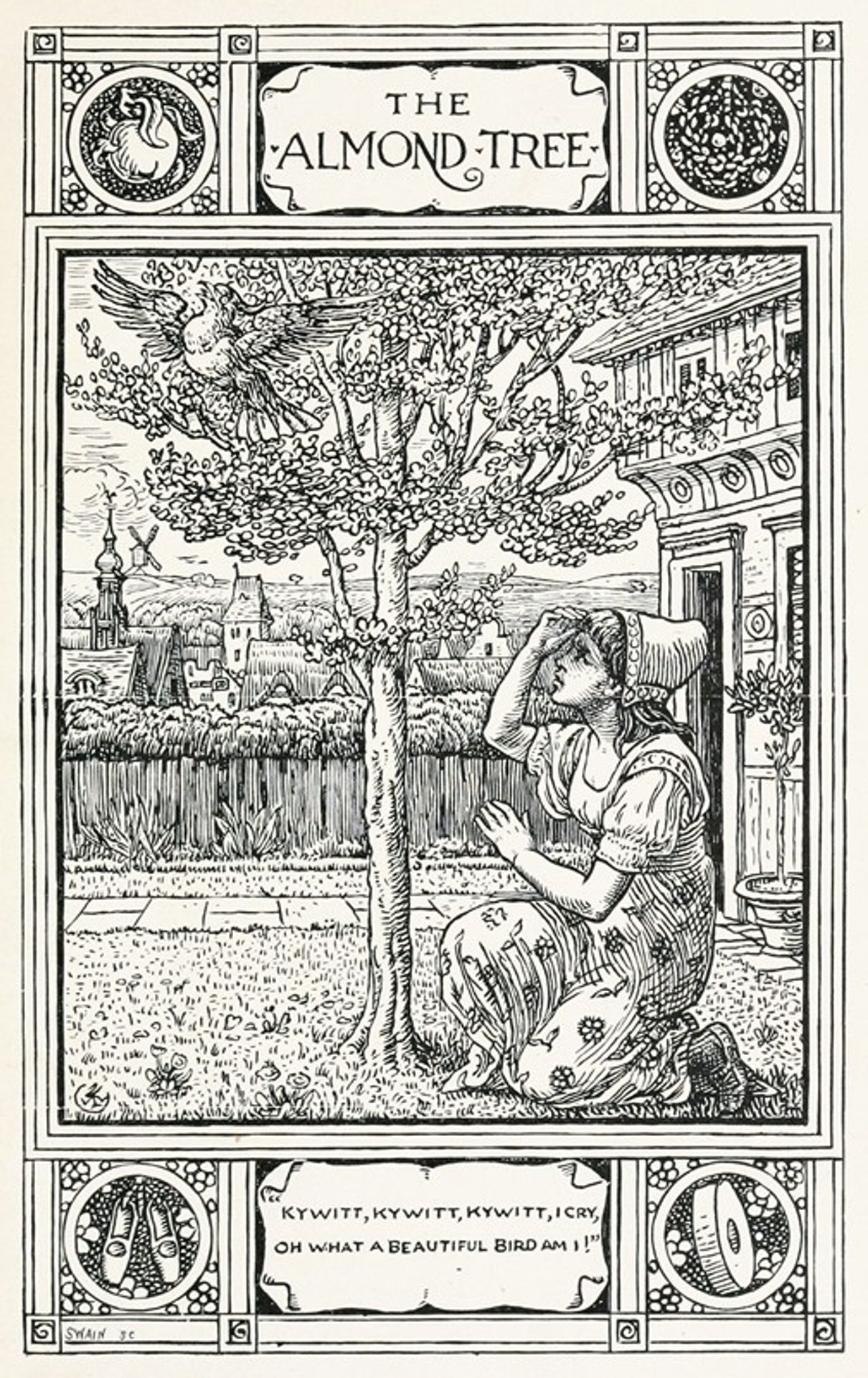 Page De Titre N°51 1898 – IIIème An Déc. Walter Crane – Encadrée – Allemagne