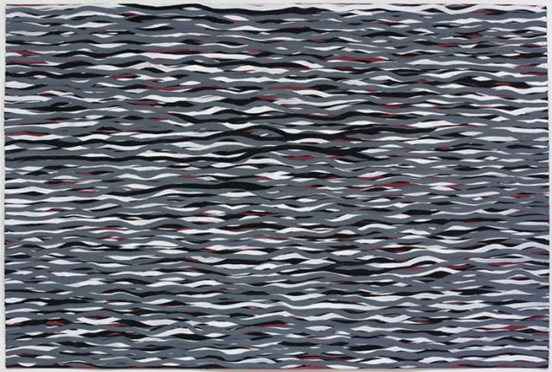Horizontal Lines of Color by Sol LeWitt