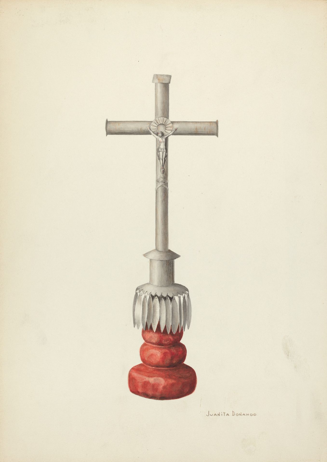 Crucifix by Juanita Donahoo
