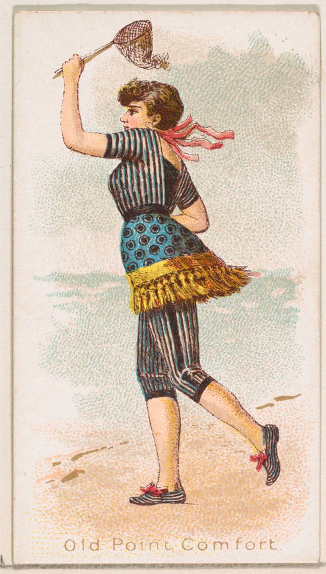 Old Point Comfort, from the Fancy Bathers series (N187) issued by Wm. S. Kimball & Co. by William S. Kimball & Company