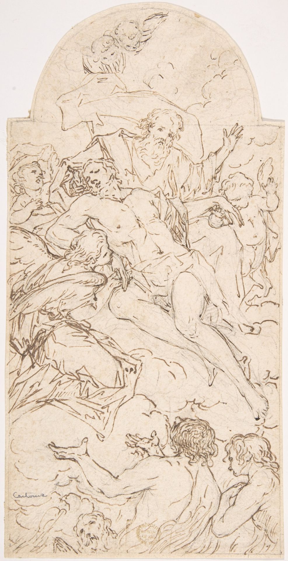 Death of Christ Redeeming Souls from Purgatory by Anonymous