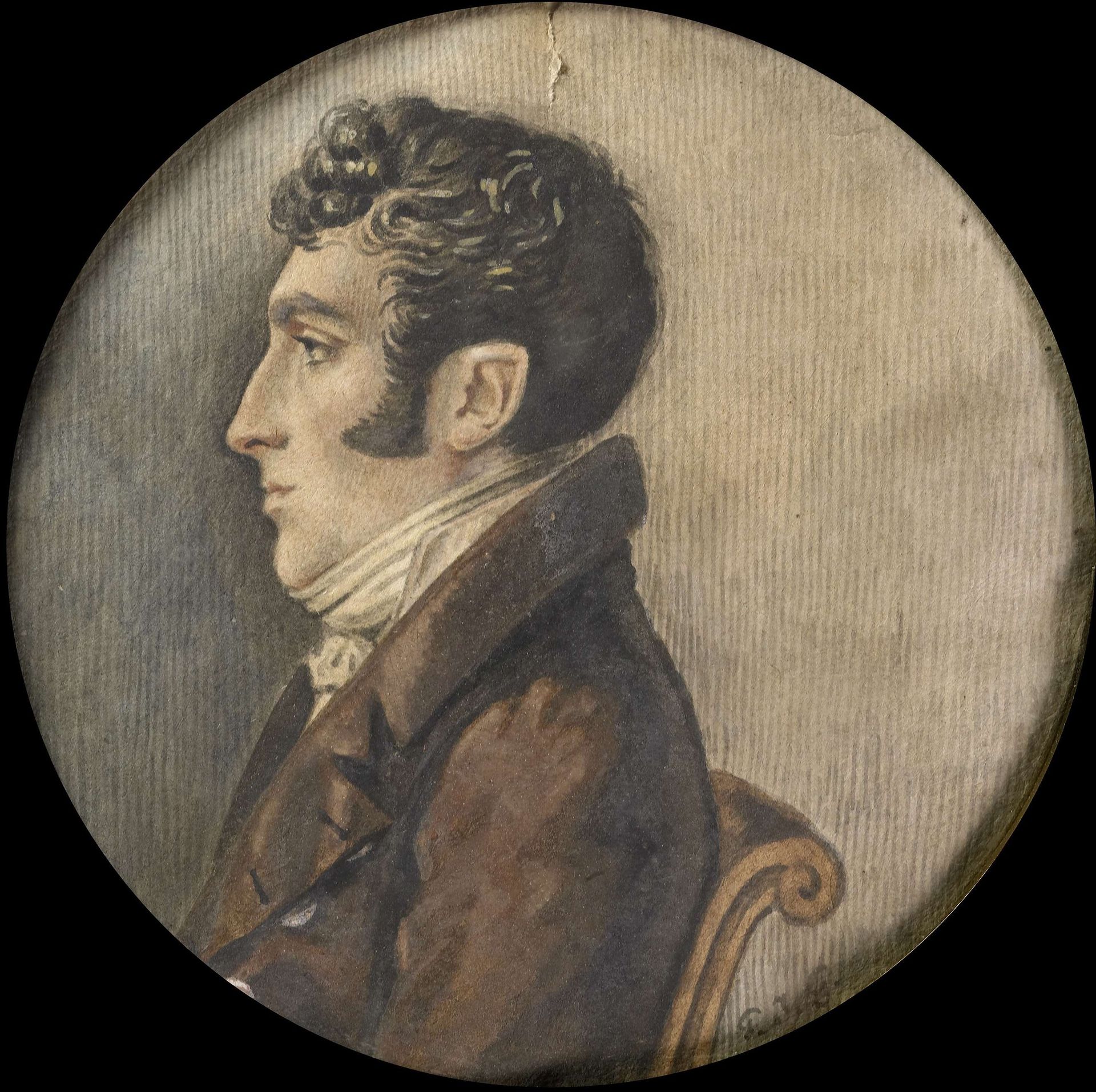 Portrait van Frederik Willem van Limburg Stirum (1774-1850) by Pierre Joseph Gauthier