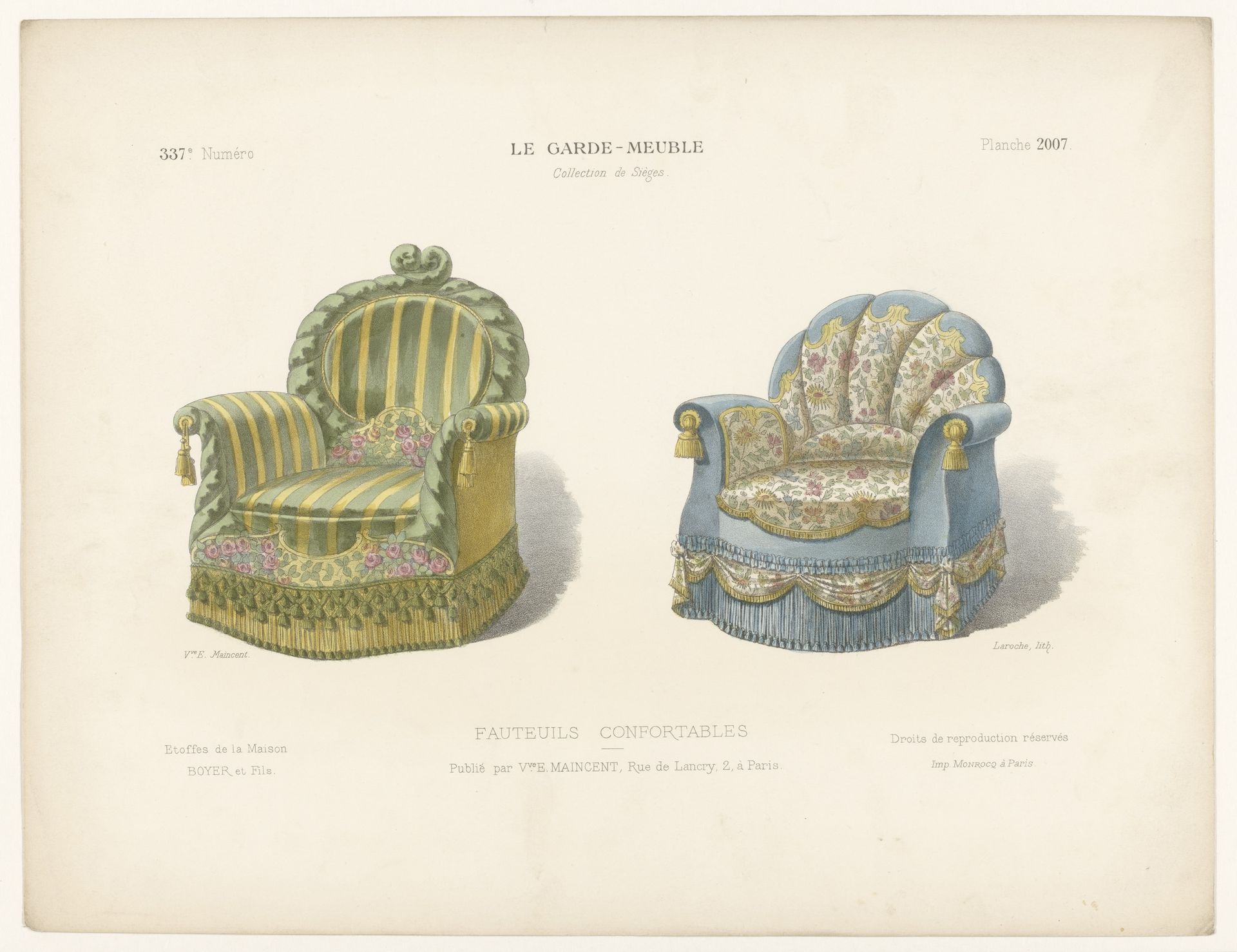 Twee fauteuils by Léon Laroche