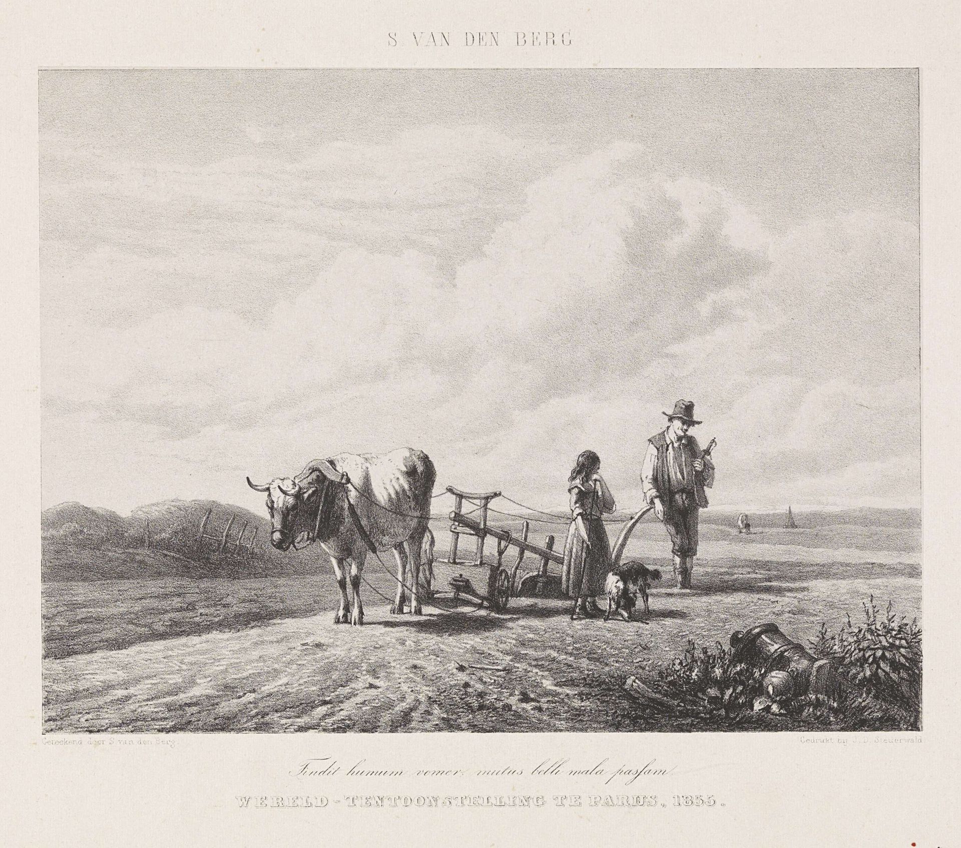 Boeren vinden wapens op het land by Simon van den Berg