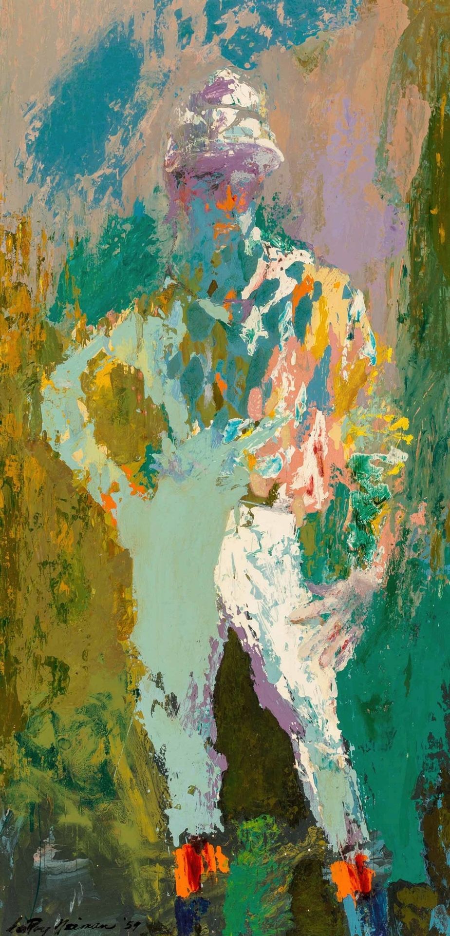Standing Jock by LeRoy Neiman