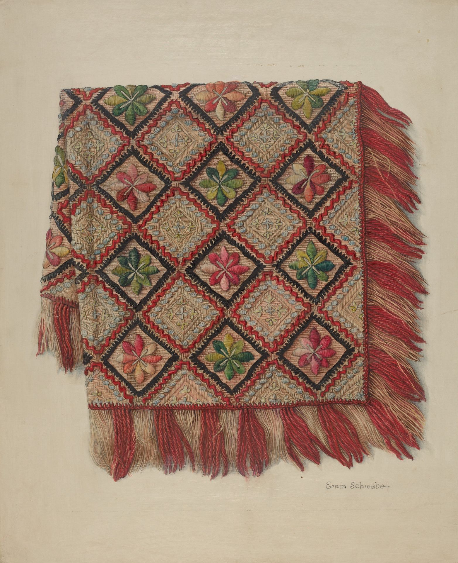 Table Scarf by Erwin Schwabe
