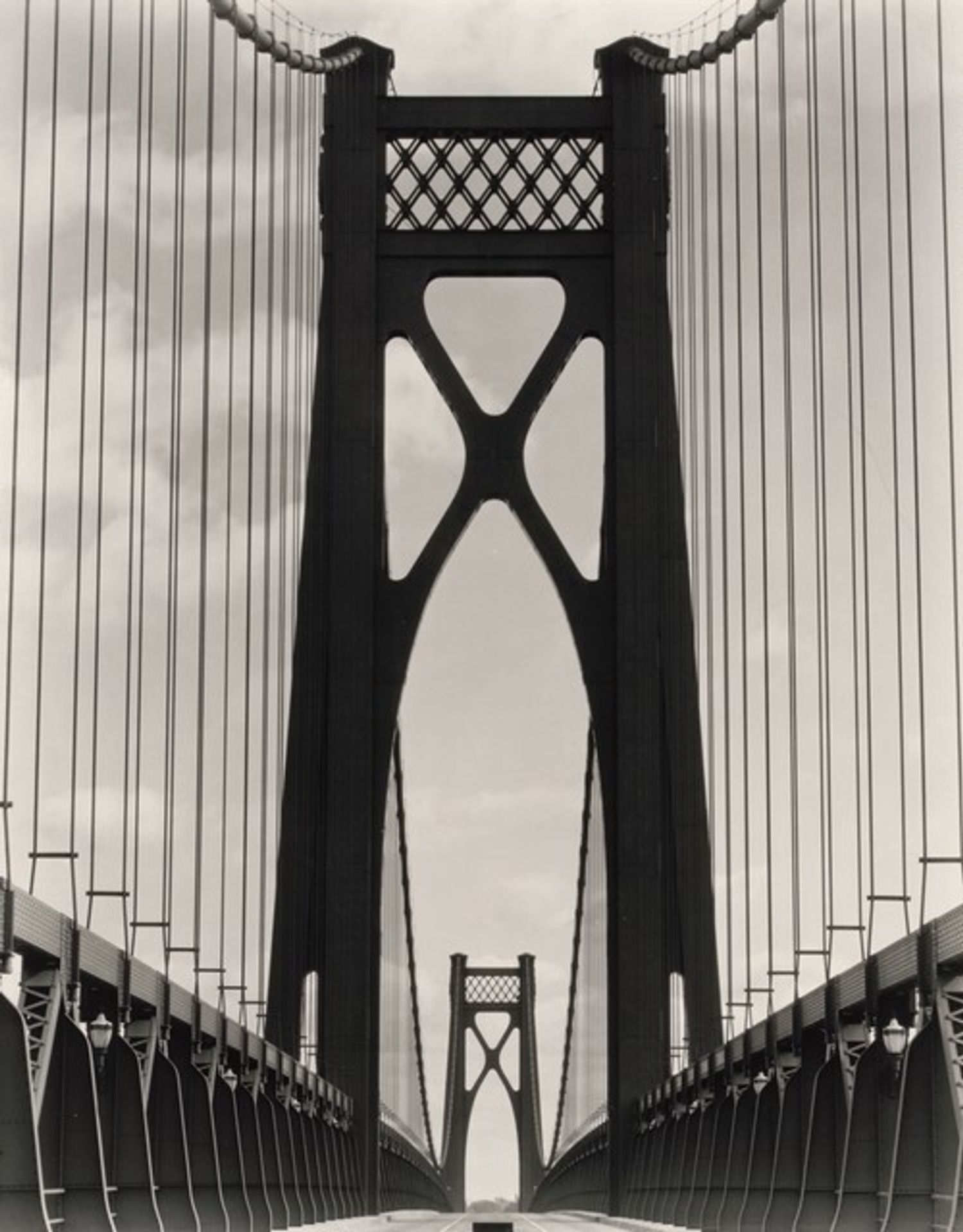 Mid-Hudson Bridge by Ralph Steiner