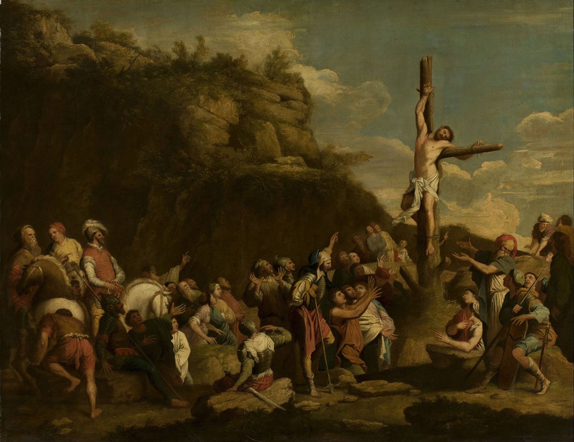 Crucifixion of Polyclitus - Salvator Rosa | Artera
