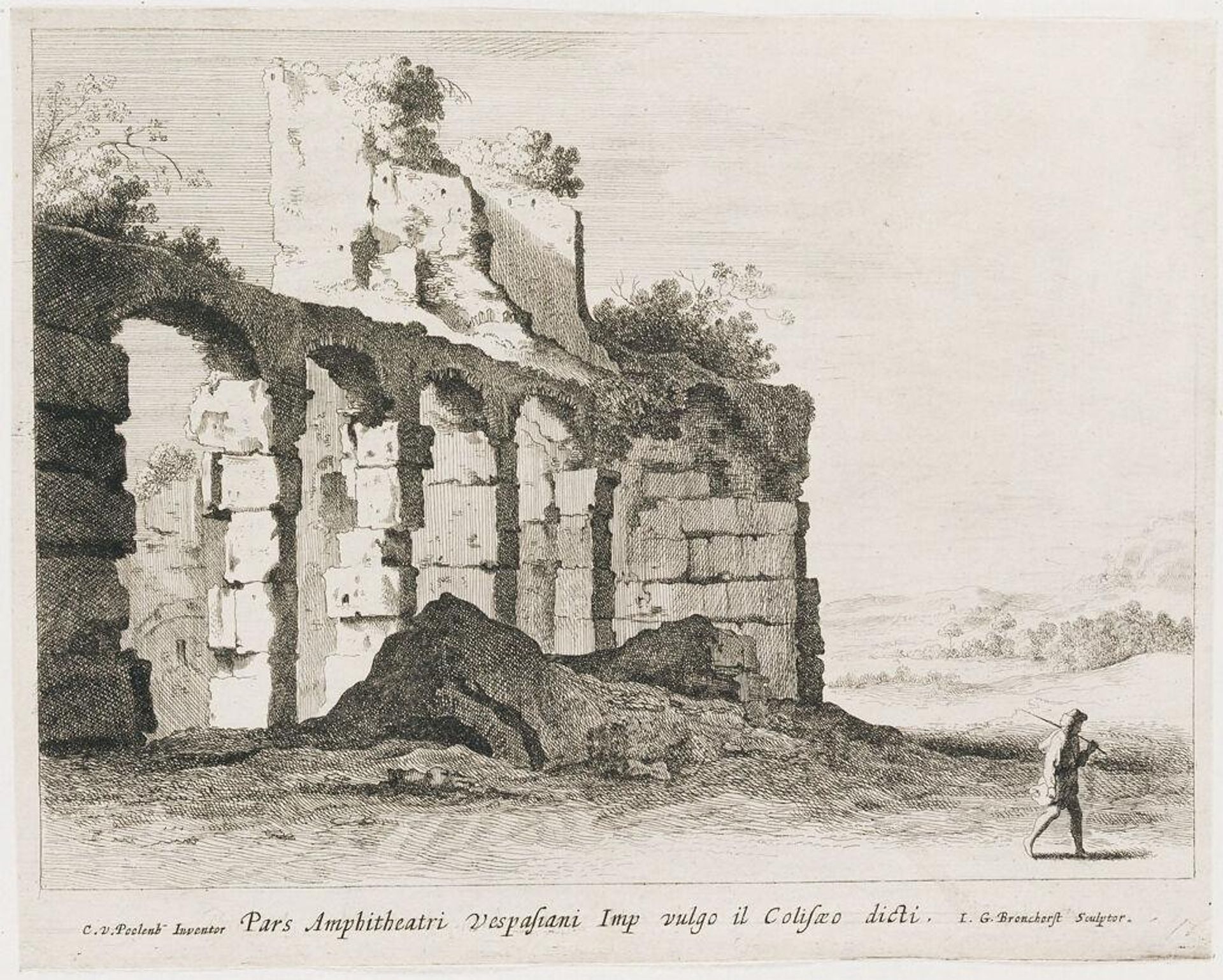 Ruins of the Coloseum by Jan Gerritsz van Bronchorst