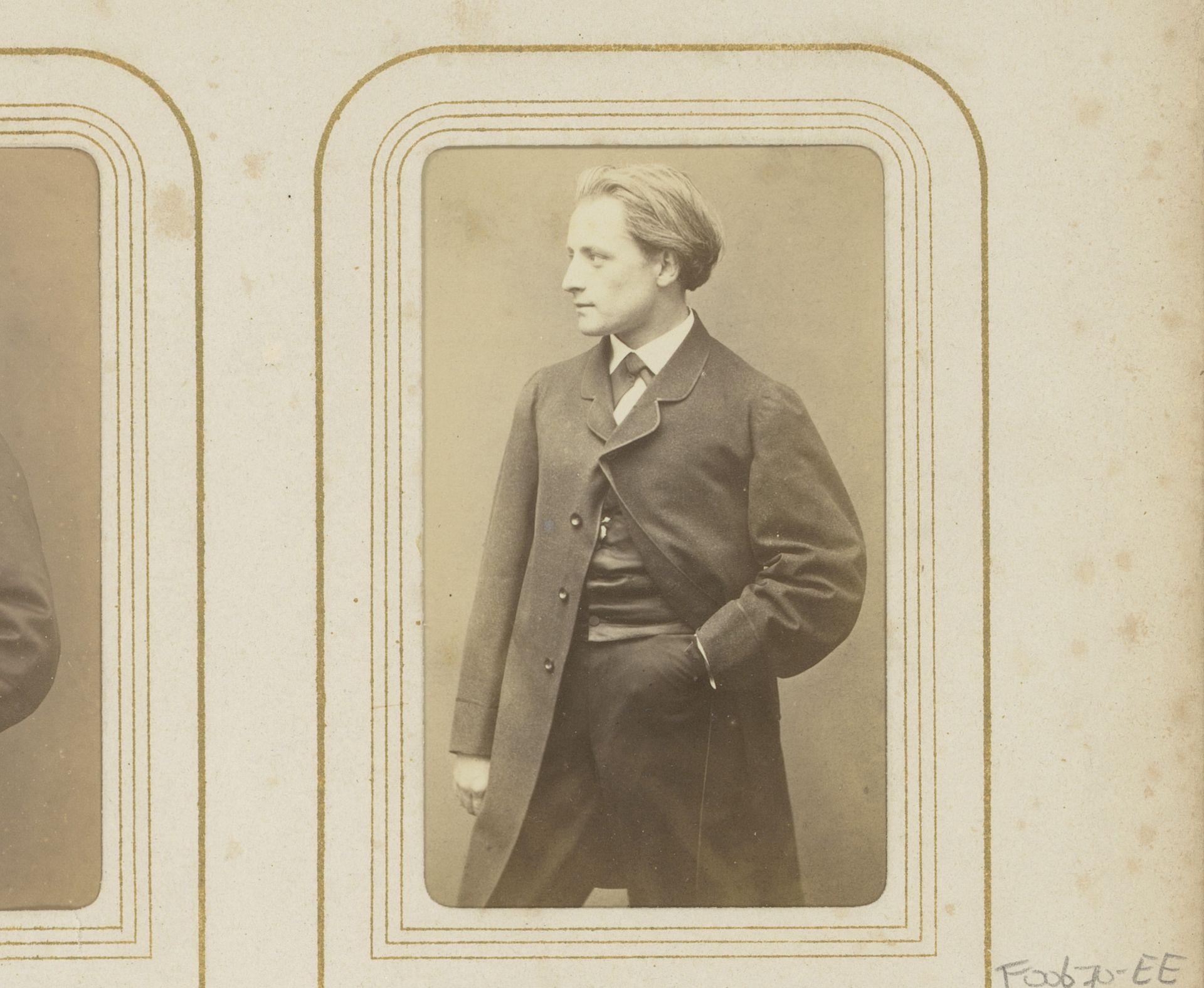 Portret van Victor Capoul by Carjat et Cie.