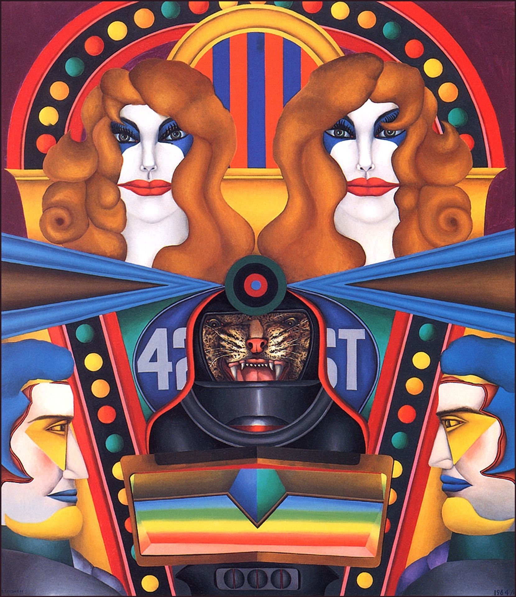 42nd Street by Richard Lindner