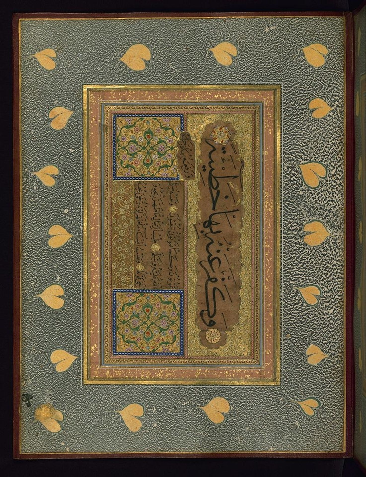 Page of Ottoman Calligraphy by Sheikh Hamdullah