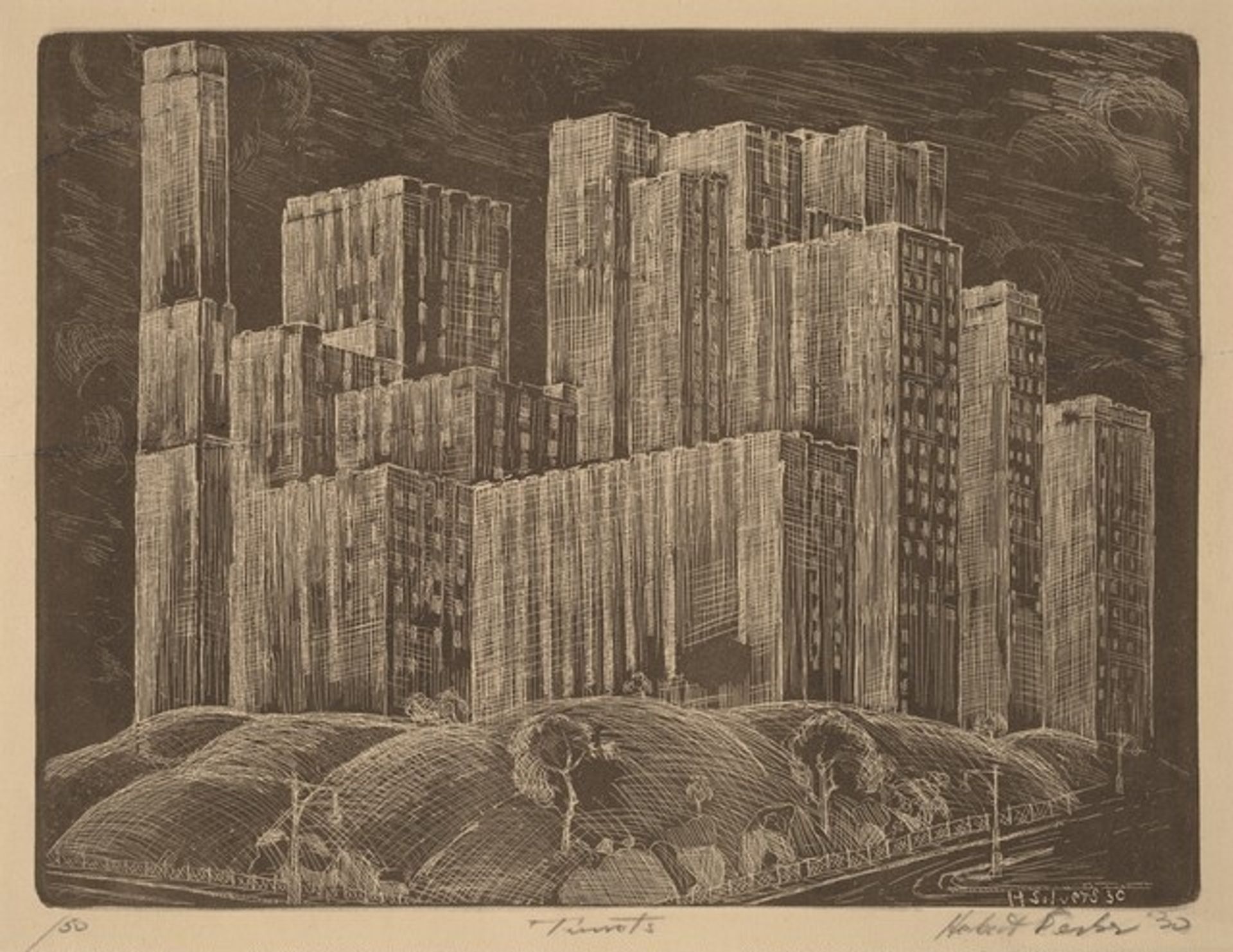 Turrets by Herbert Ferber
