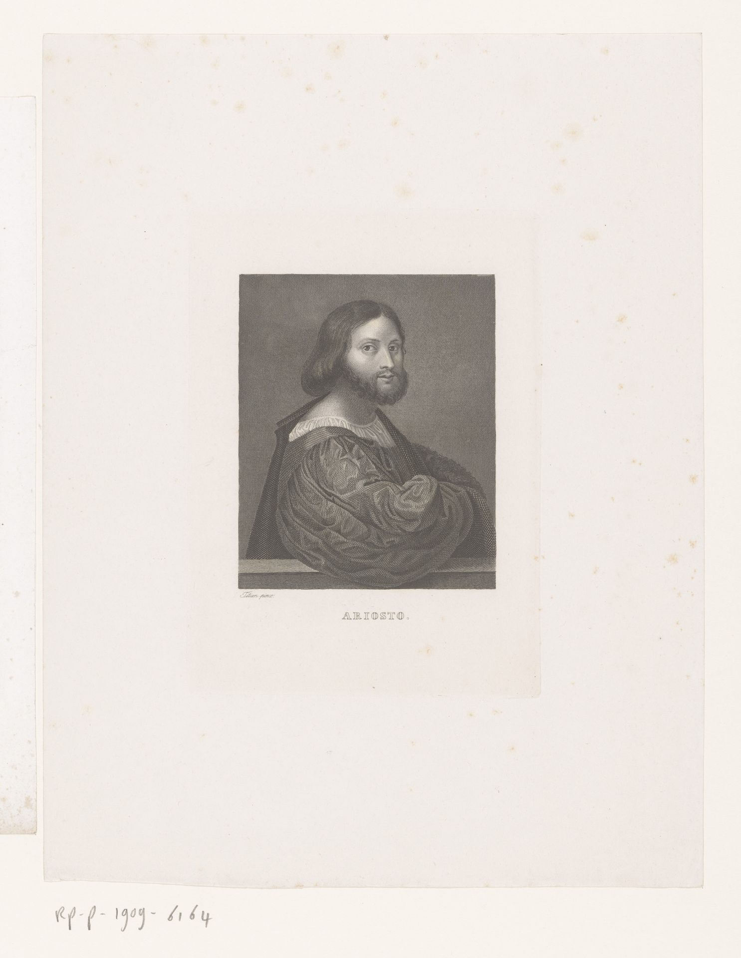 Portret van Ludovico Ariosto by Anonymous