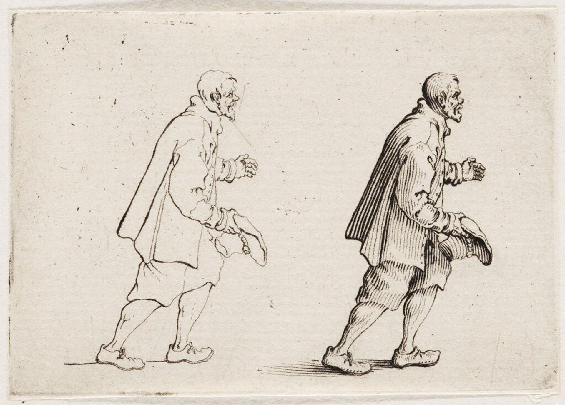 Peasant Doffing His Hat by Jacques Callot
