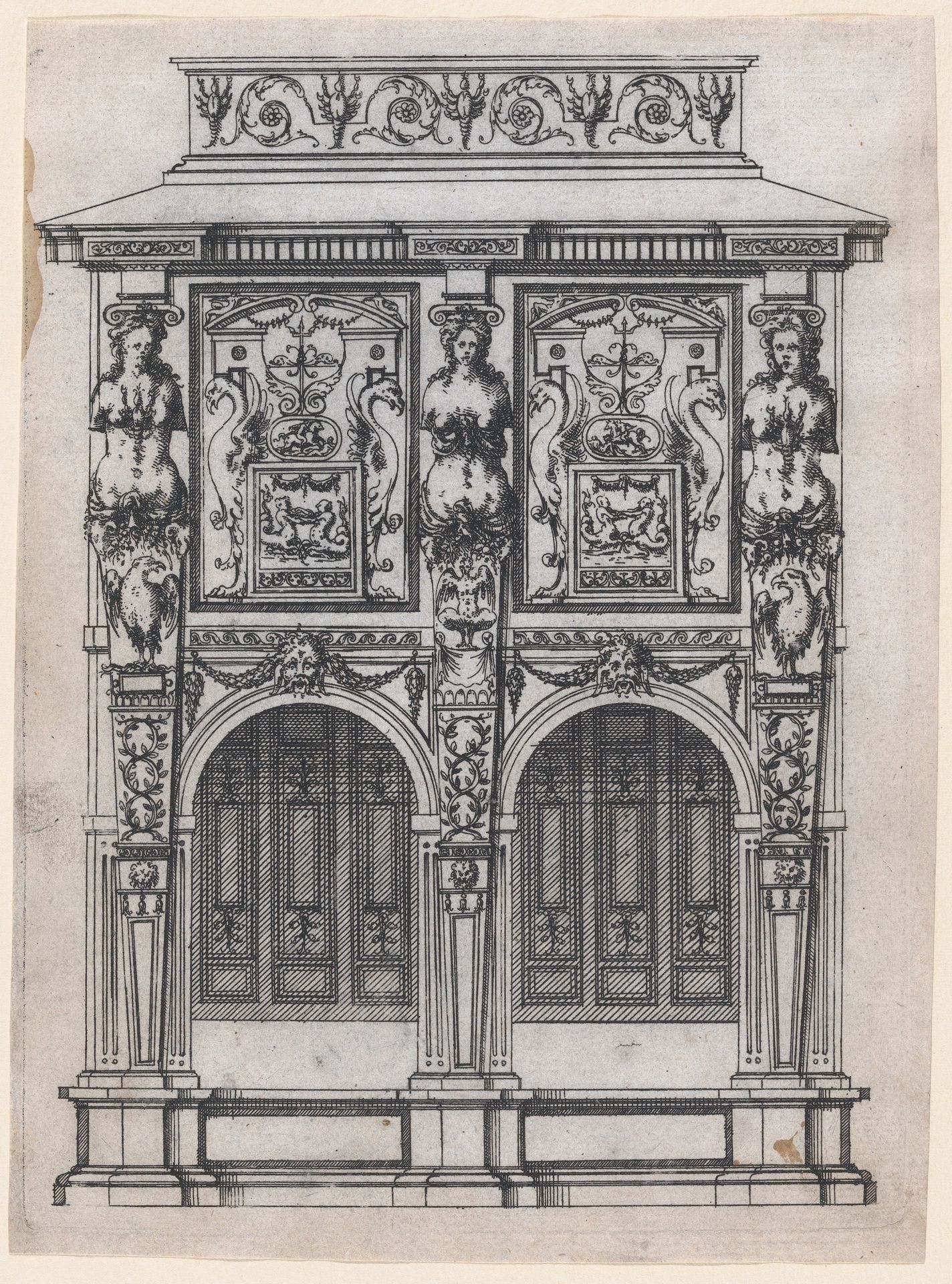 Furniture by Jacques Androuet Du Cerceau