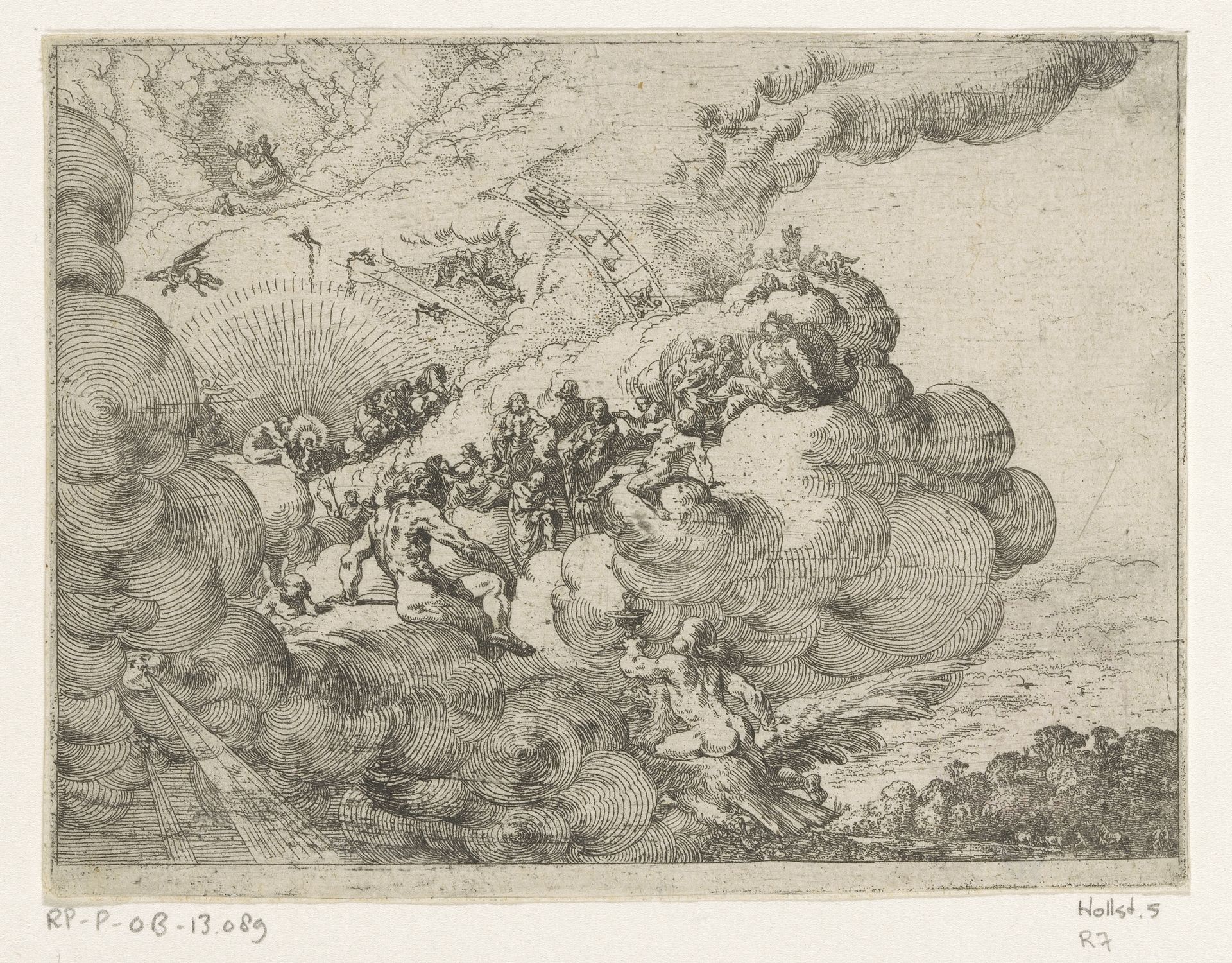 Lucht by Johann Wilhelm Baur