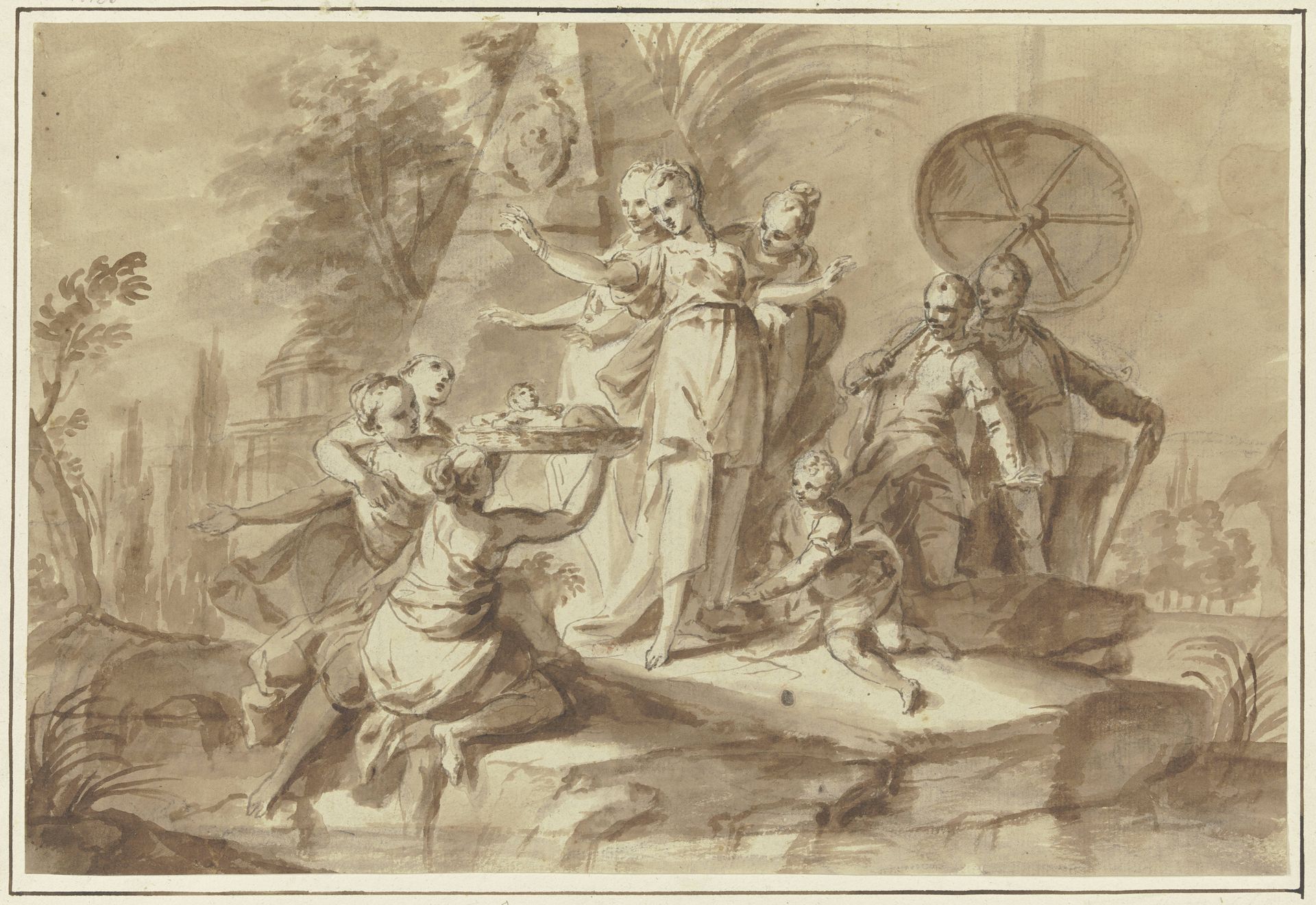 Finding of the Moses Boy by Sebastiano Ricci