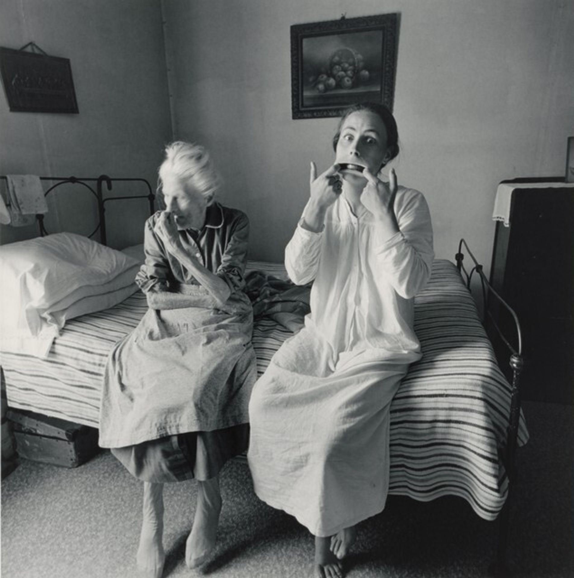 Rennie Booher and Edith, Danville, Virginia by Emmet Gowin