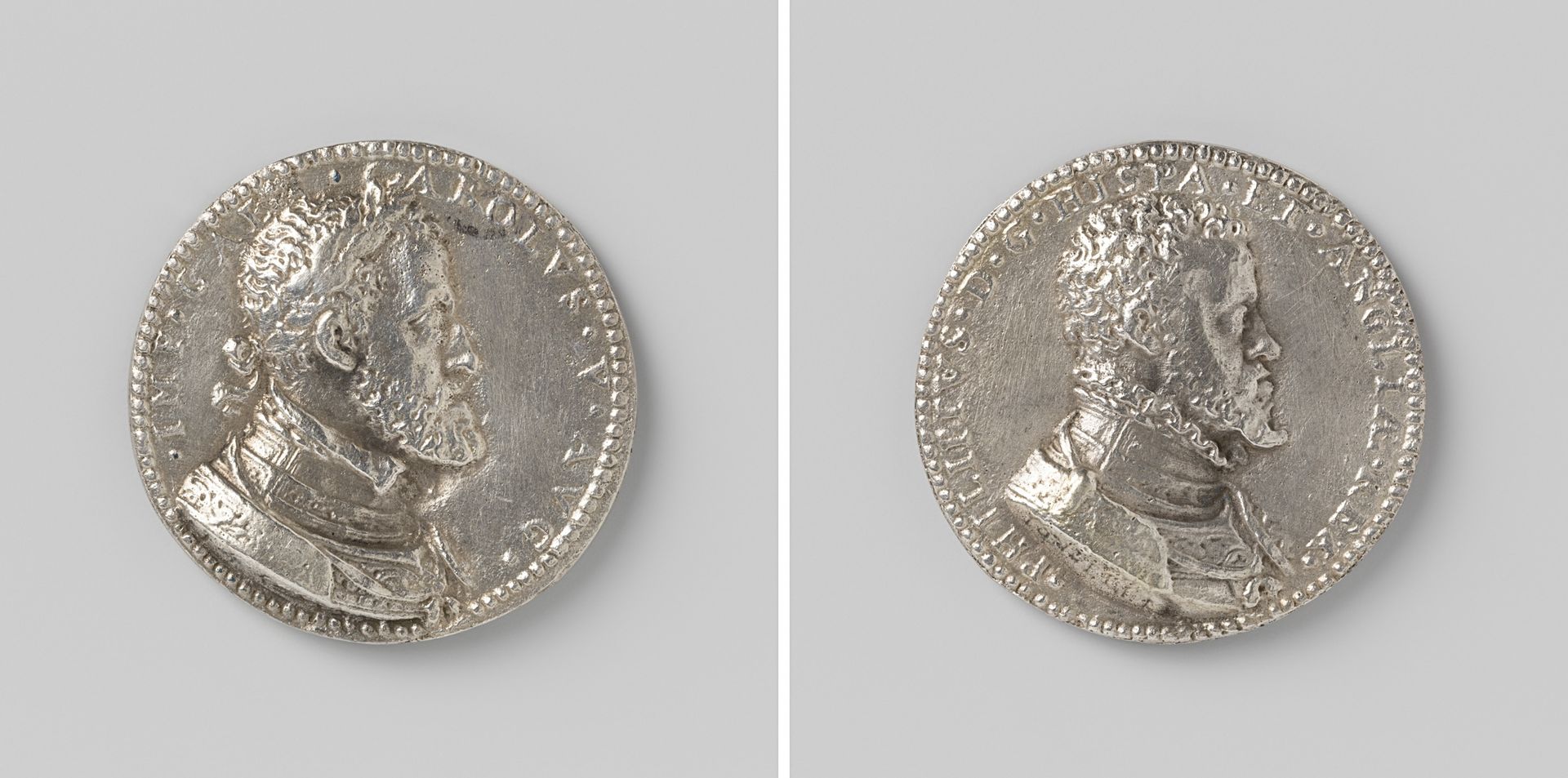 Afstand van Karel V ten behoeve van Filips II by Jacques Jonghelinck