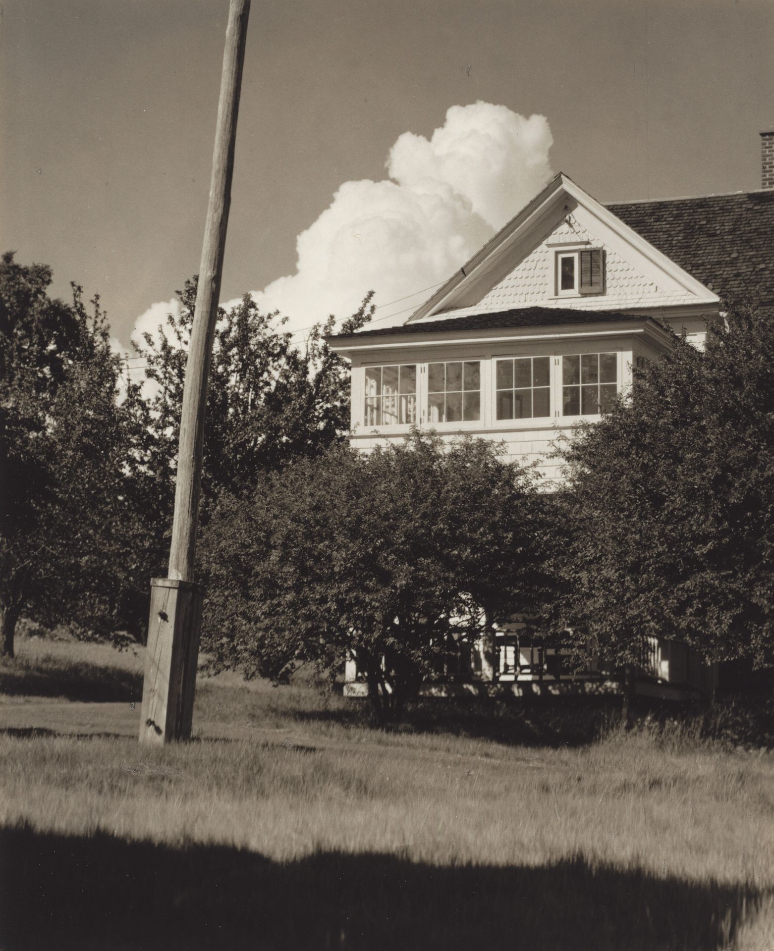 House, Lake George by Alfred Stieglitz