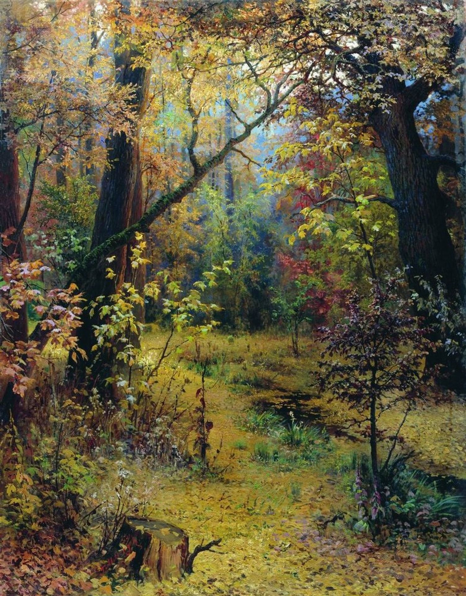 Autumn Morning by Grigoriy Myasoyedov