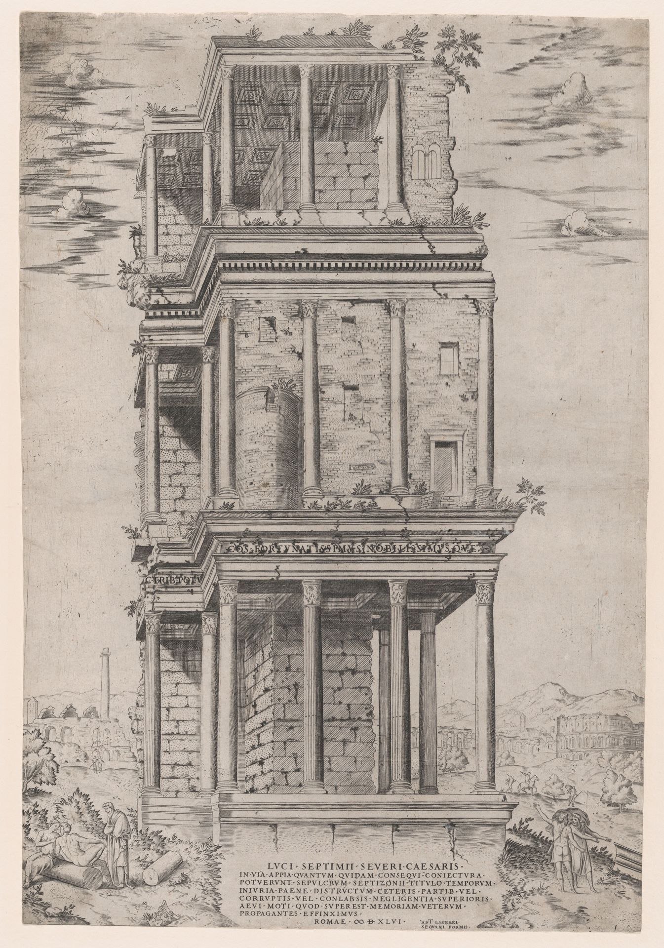 The Septizodium by Anonymous