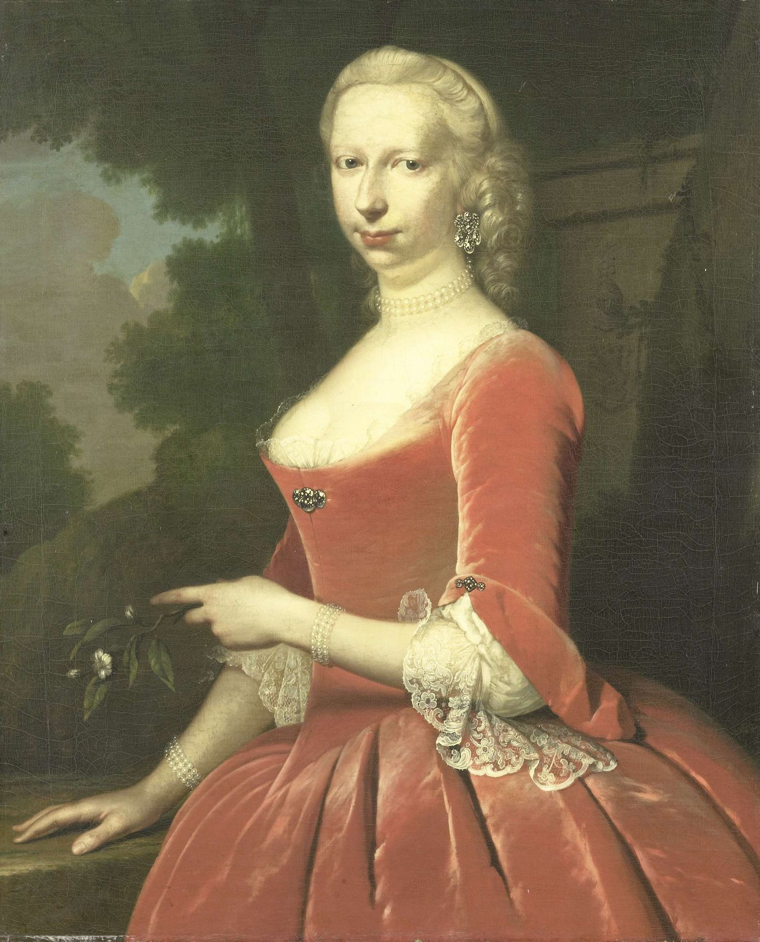Portrait of a Woman by Frans van der Mijn