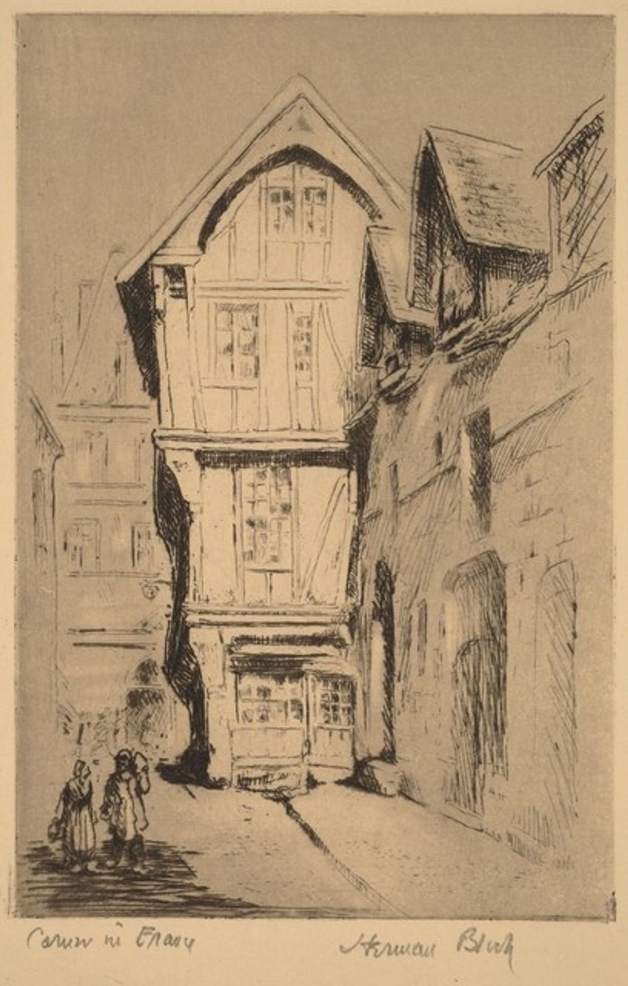 Corner in France by Herman Bloch