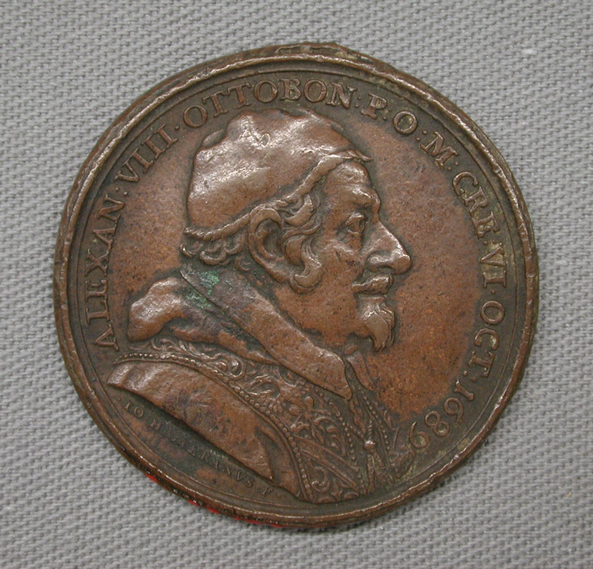 Pope Alexander VIII (1689–91) by Giovanni Martino Hamerani