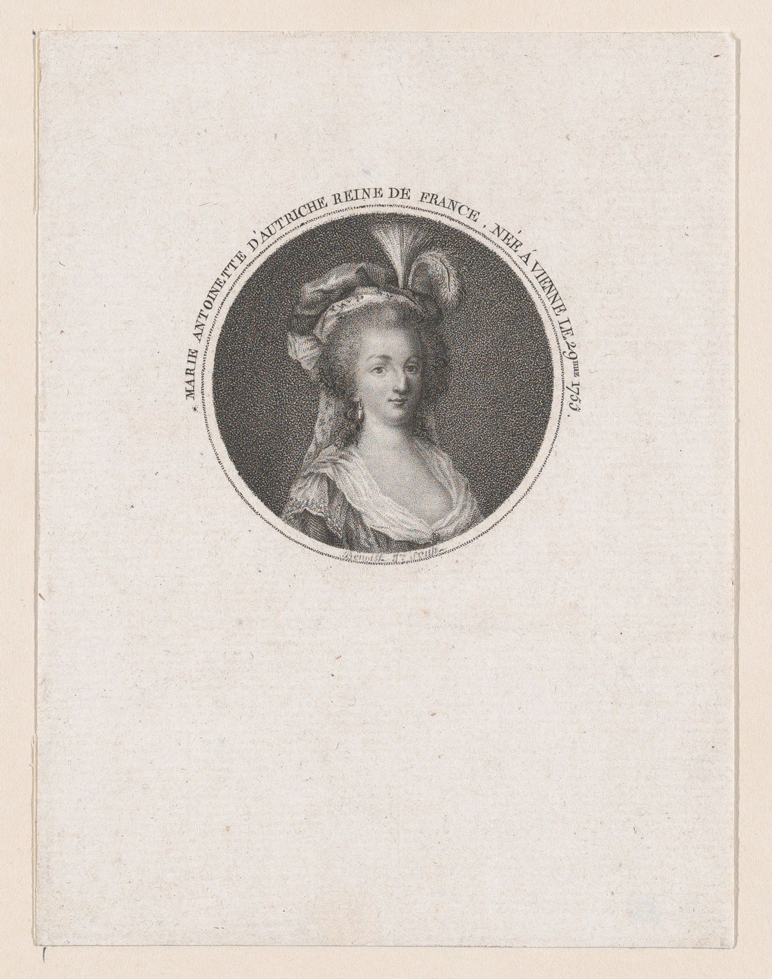 Marie Antoinette of Austria, Queen of France by J. L. Benoist