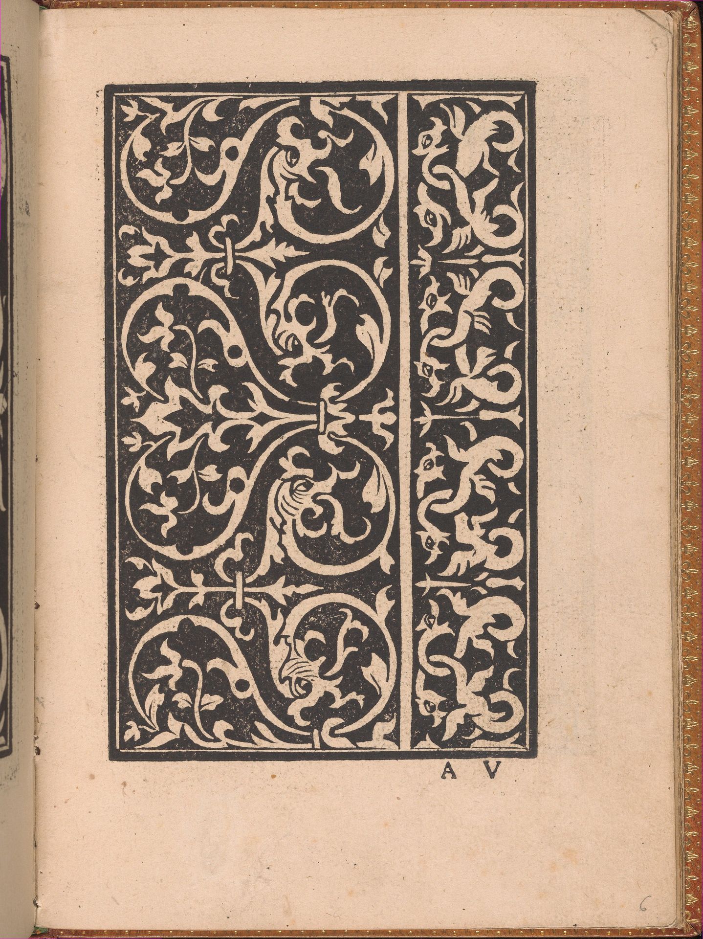 Convivio delle Belle Donne, page 6 (recto) by Nicolò Zoppino