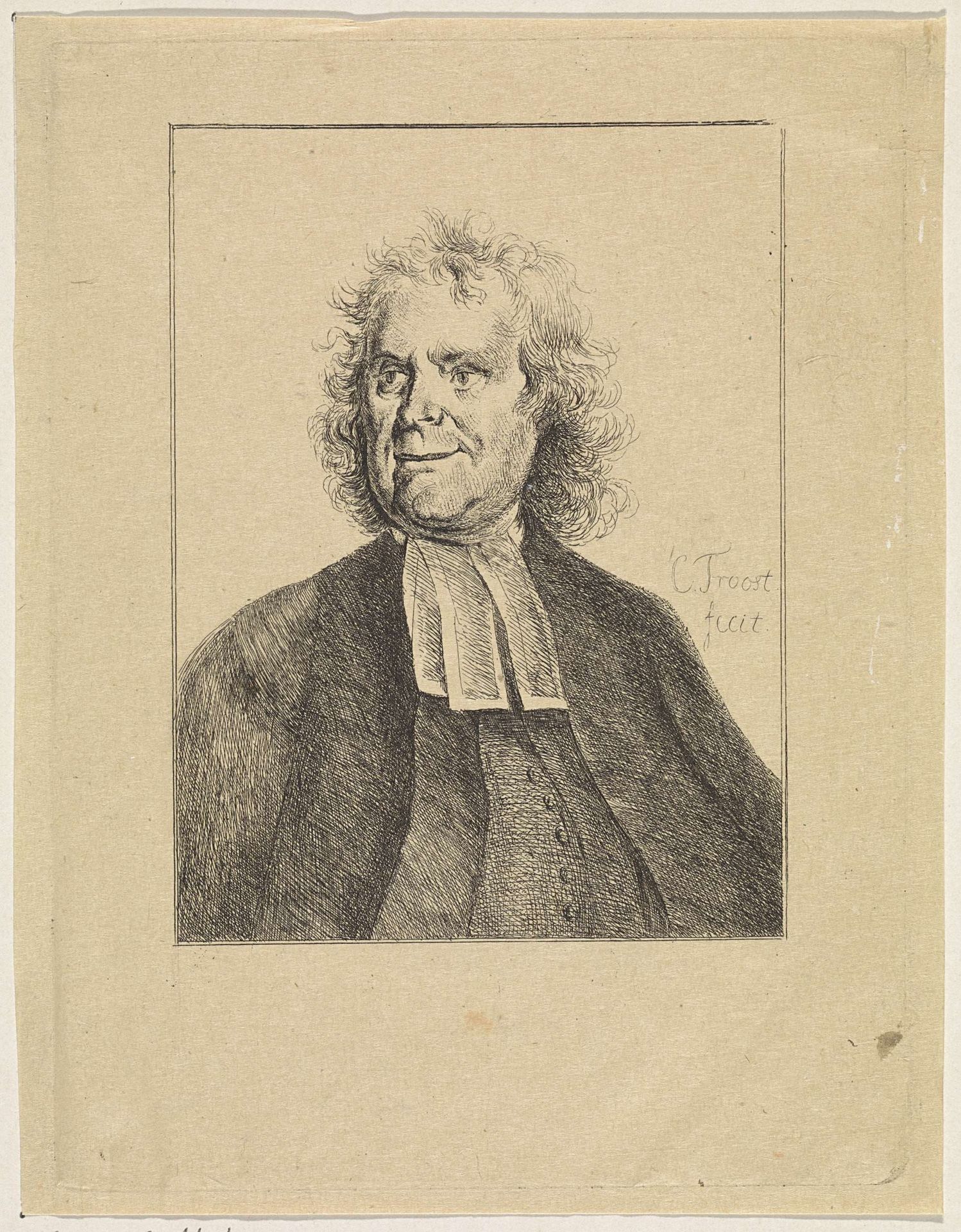 Portret van Hermanus Boerhaave by Jabes Heenck