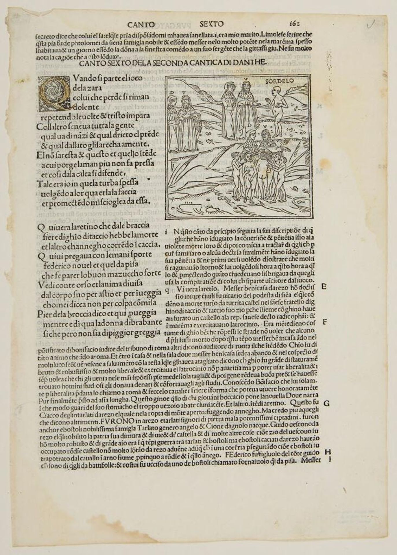 Canto VI. Ante-Purgatory / The Second Ledge; The Late Repentant; Class 3 - Those Who Died by Violence; Sordello by Anonymous