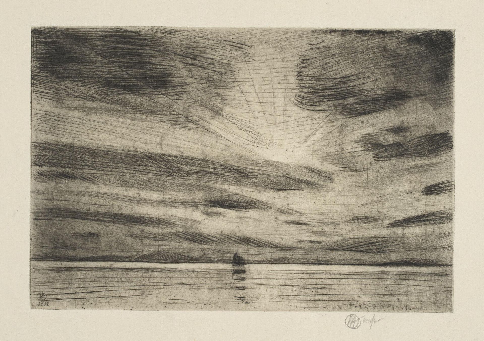 Sundown, Appledore by Childe Hassam