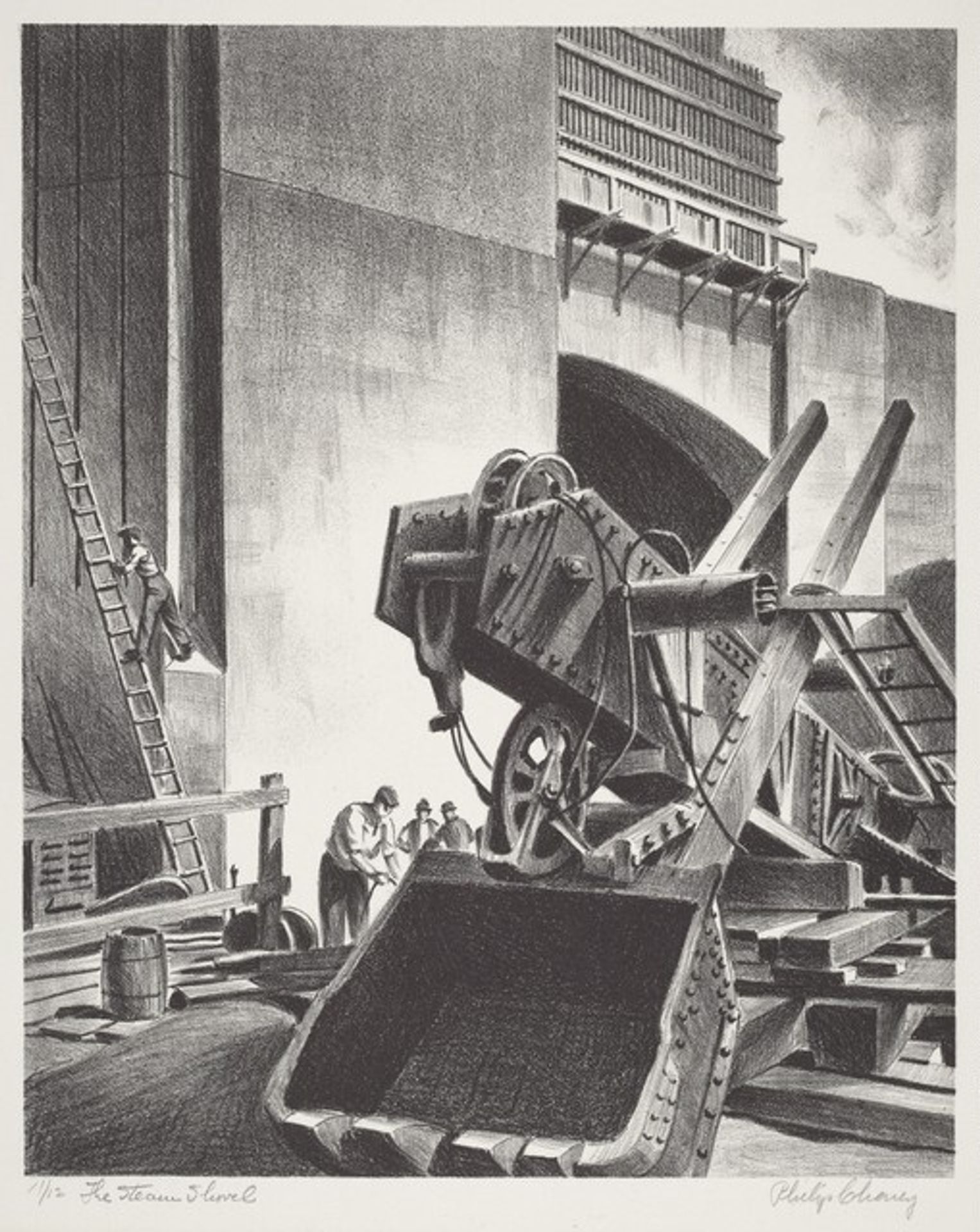 The Steam Shovel by Philip Cheney