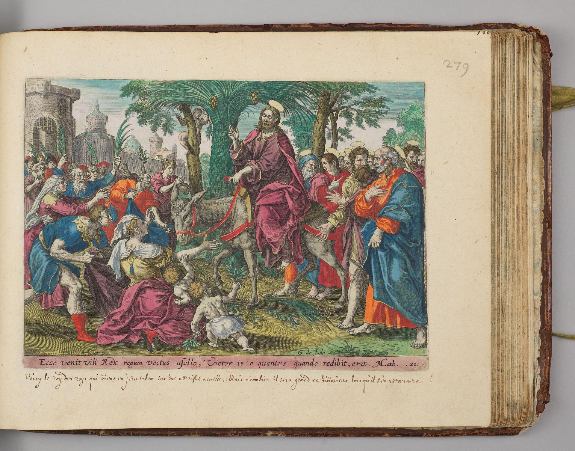 Christ's Entry in Jerusalem by Adriaen Collaert