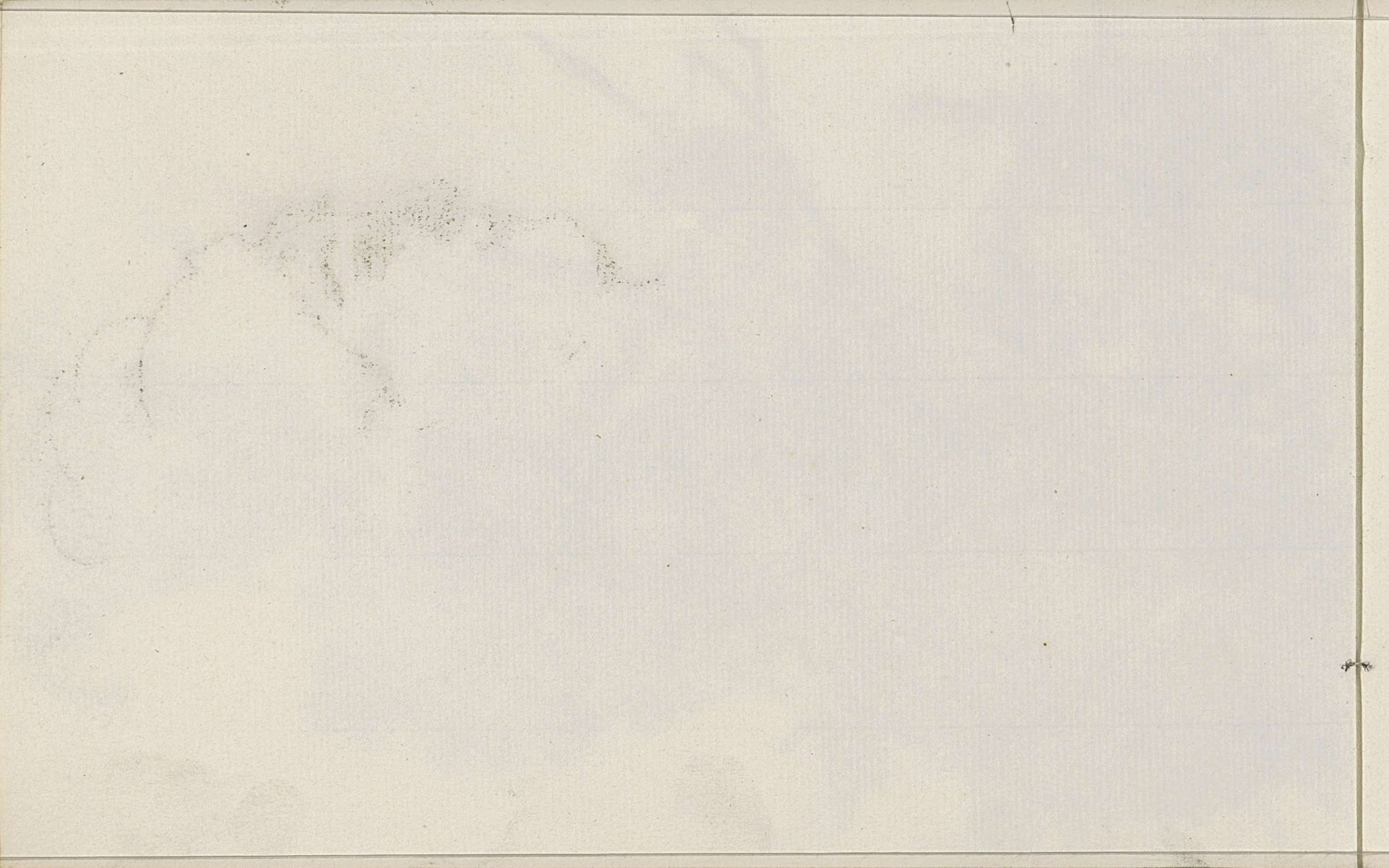 Abklatsch van de krijttekening op pagina 36 by Isaac Israels