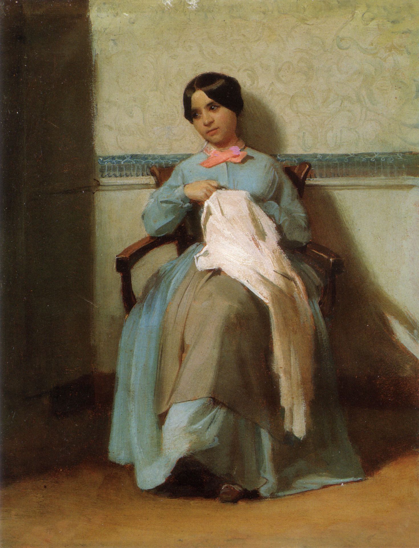 Portrait of Léonie Bouguereau by William Bouguereau