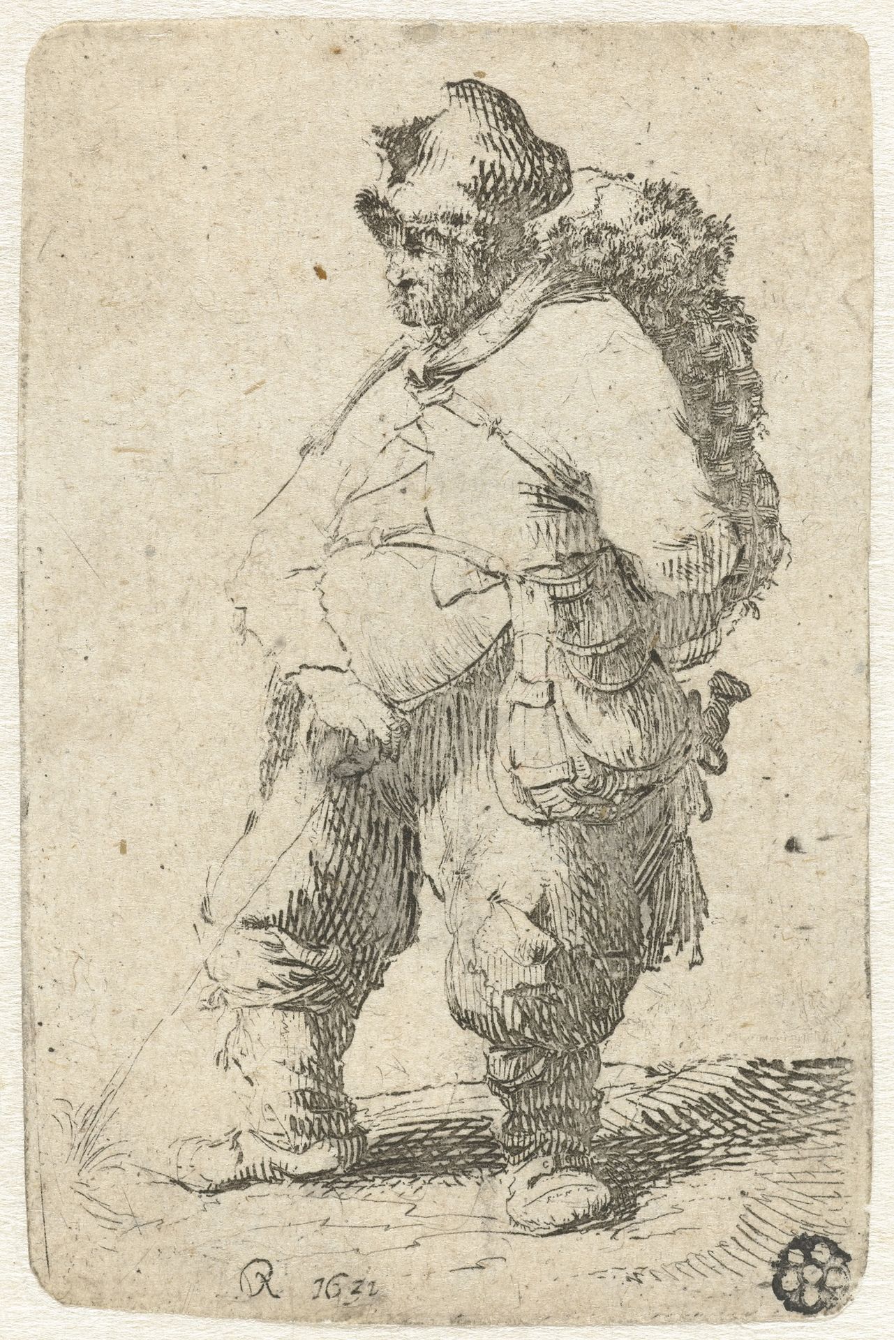 A man making water by Anonymous