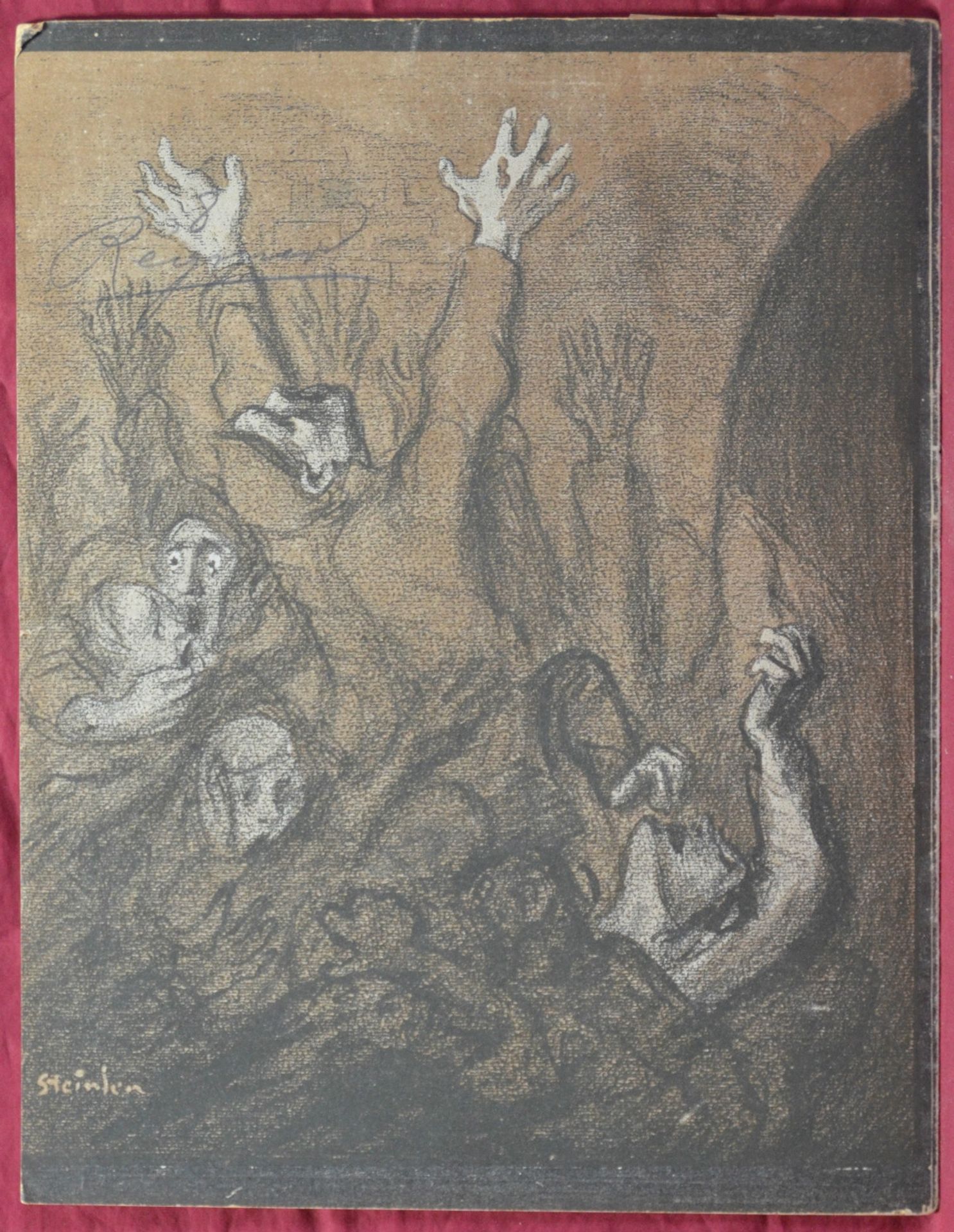 Le Metro Necro by Théophile Alexandre Steinlen