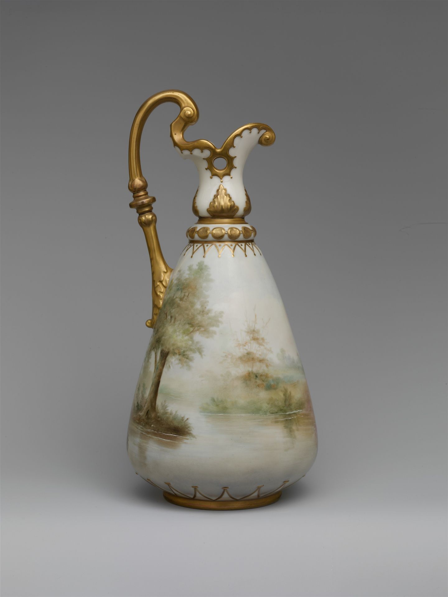 Ewer by Columbian Art Pottery (Morris and Willmore)
