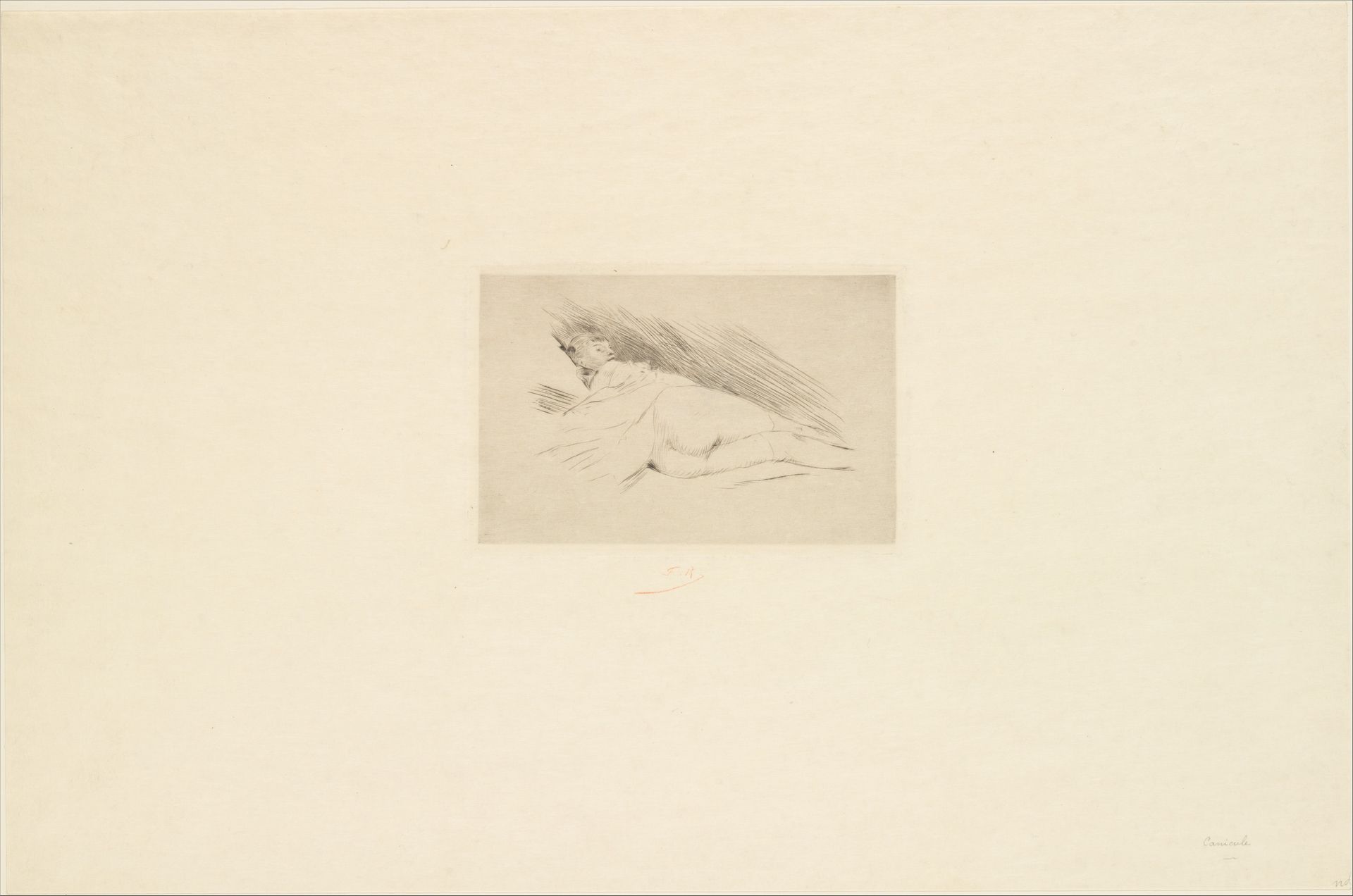 Canicule by Felicien Rops