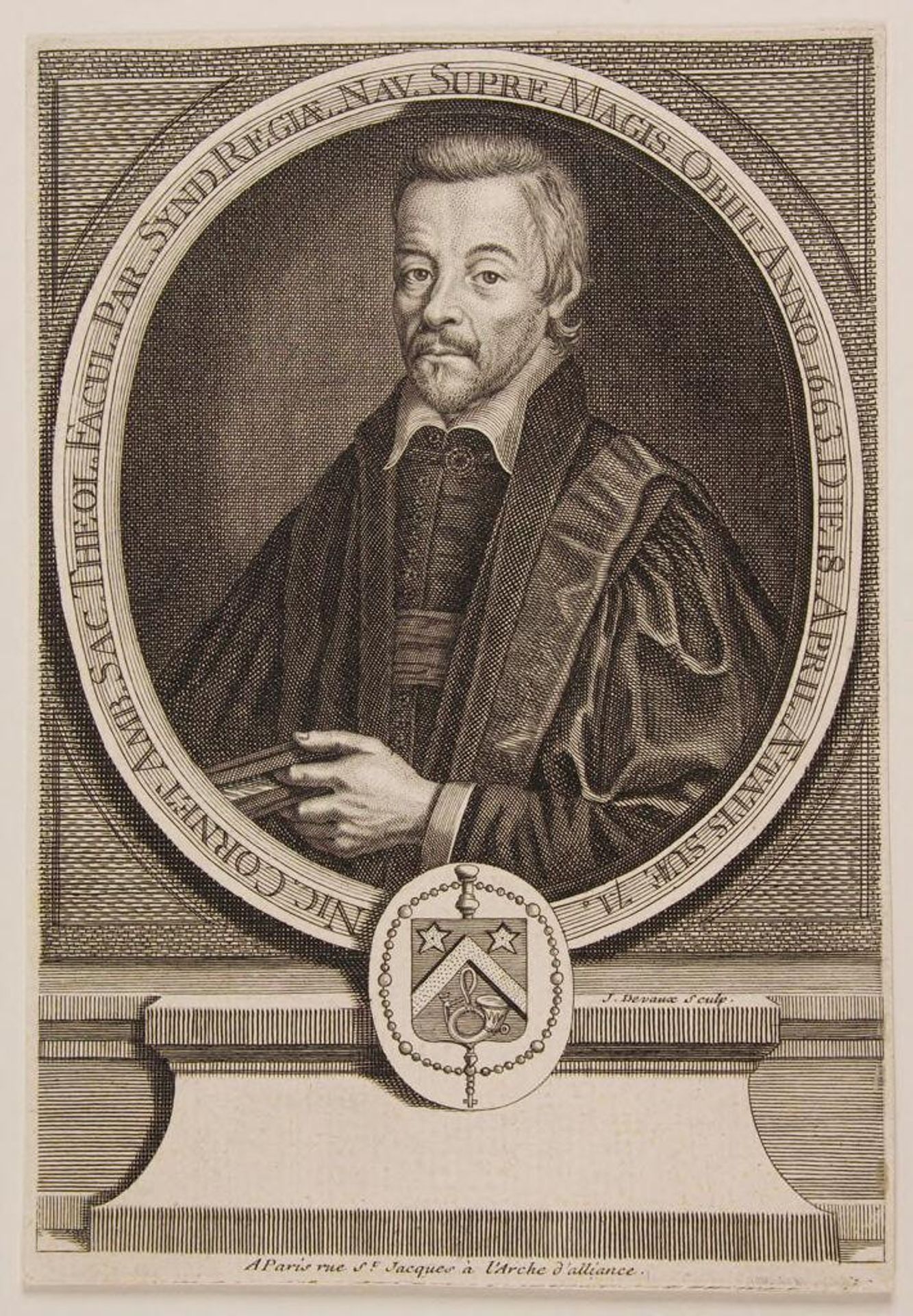 Nicolas Cornet by J. Devaux